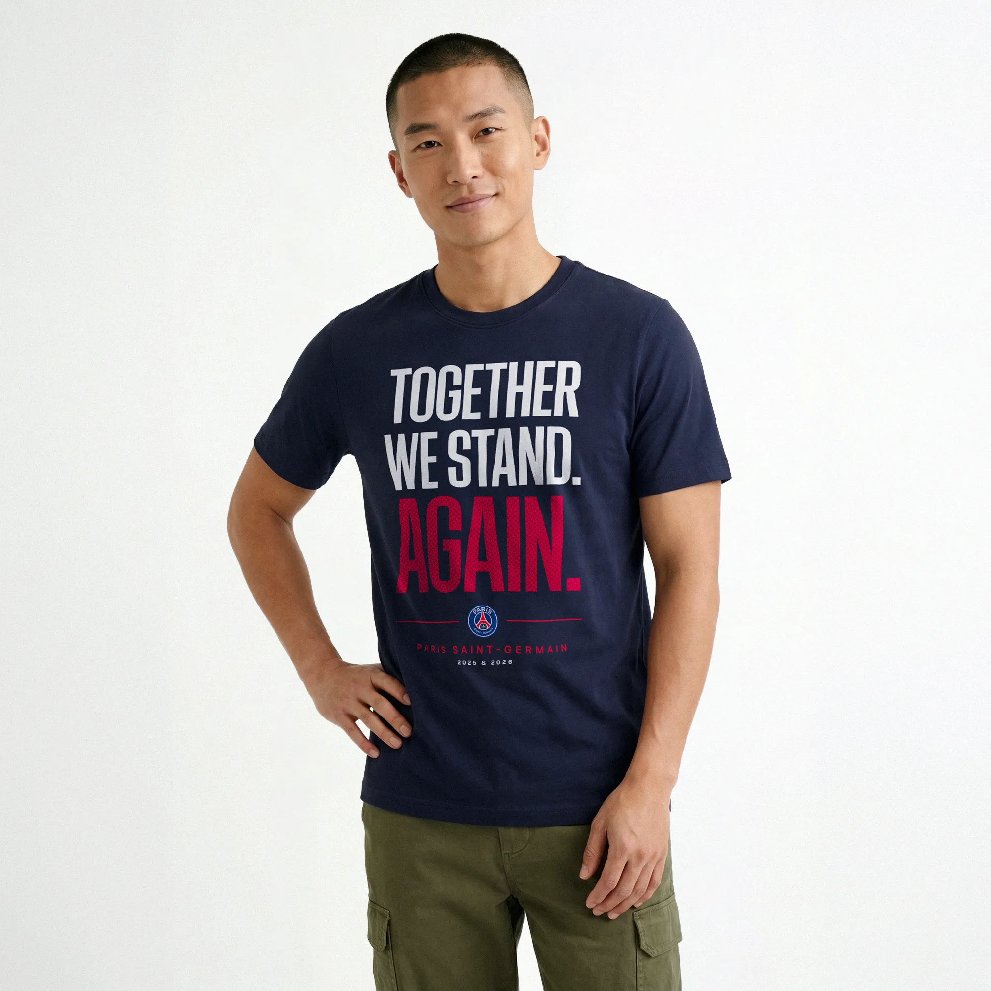 PSG Together We Stand T-Shirt - Navy