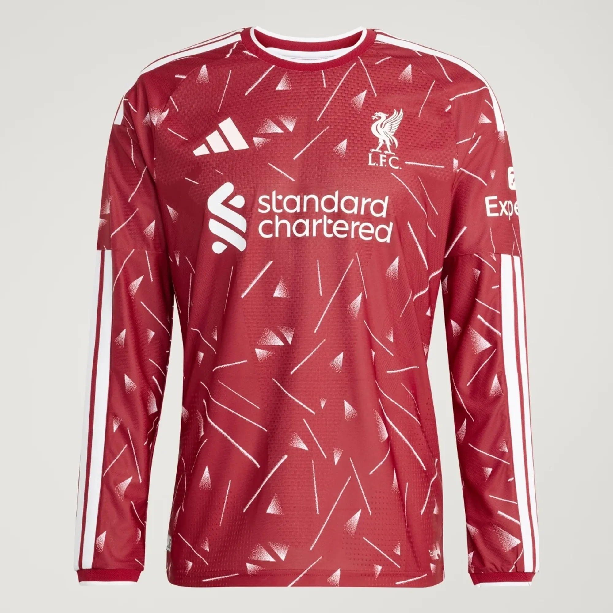adidas Liverpool FC 26/27 Home Authentic Jersey Long Sleeve