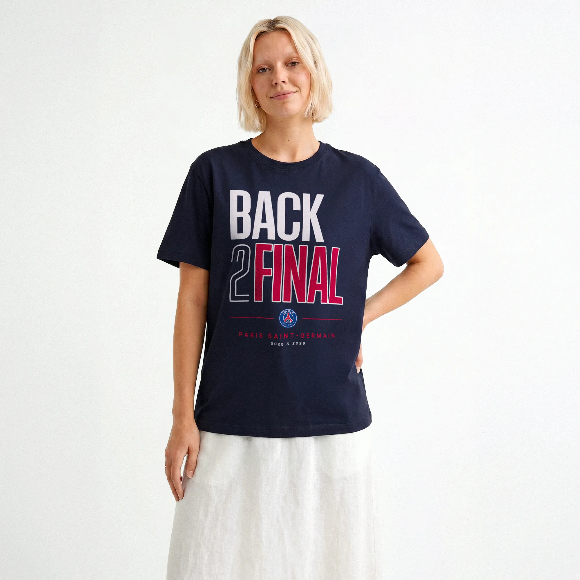 PSG Back to Back Finals T-Shirt - Navy