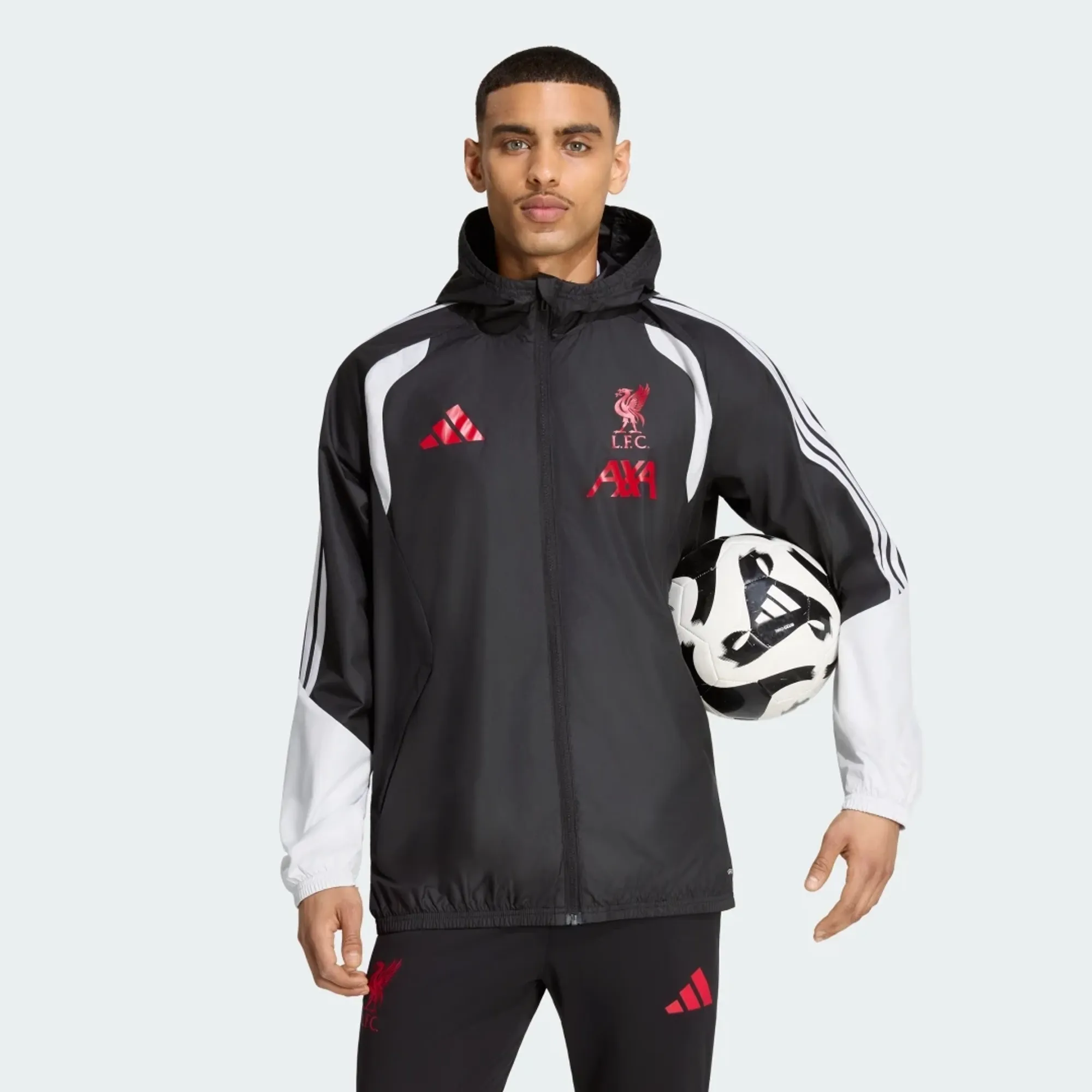 adidas Liverpool FC 26/27 Tiro All Weather Jacket