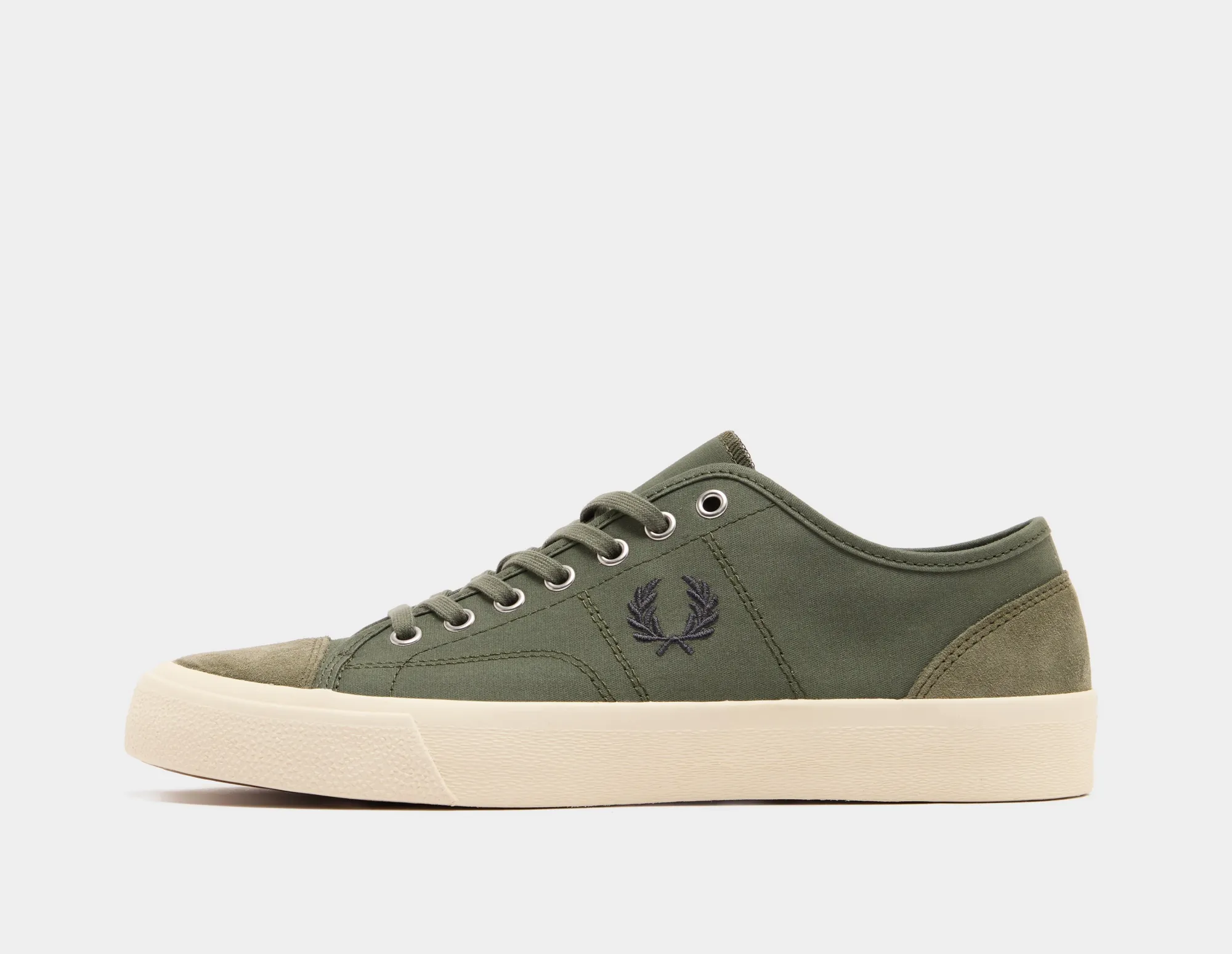 Fred Perry Hughes Canvas Plimsoll, Green