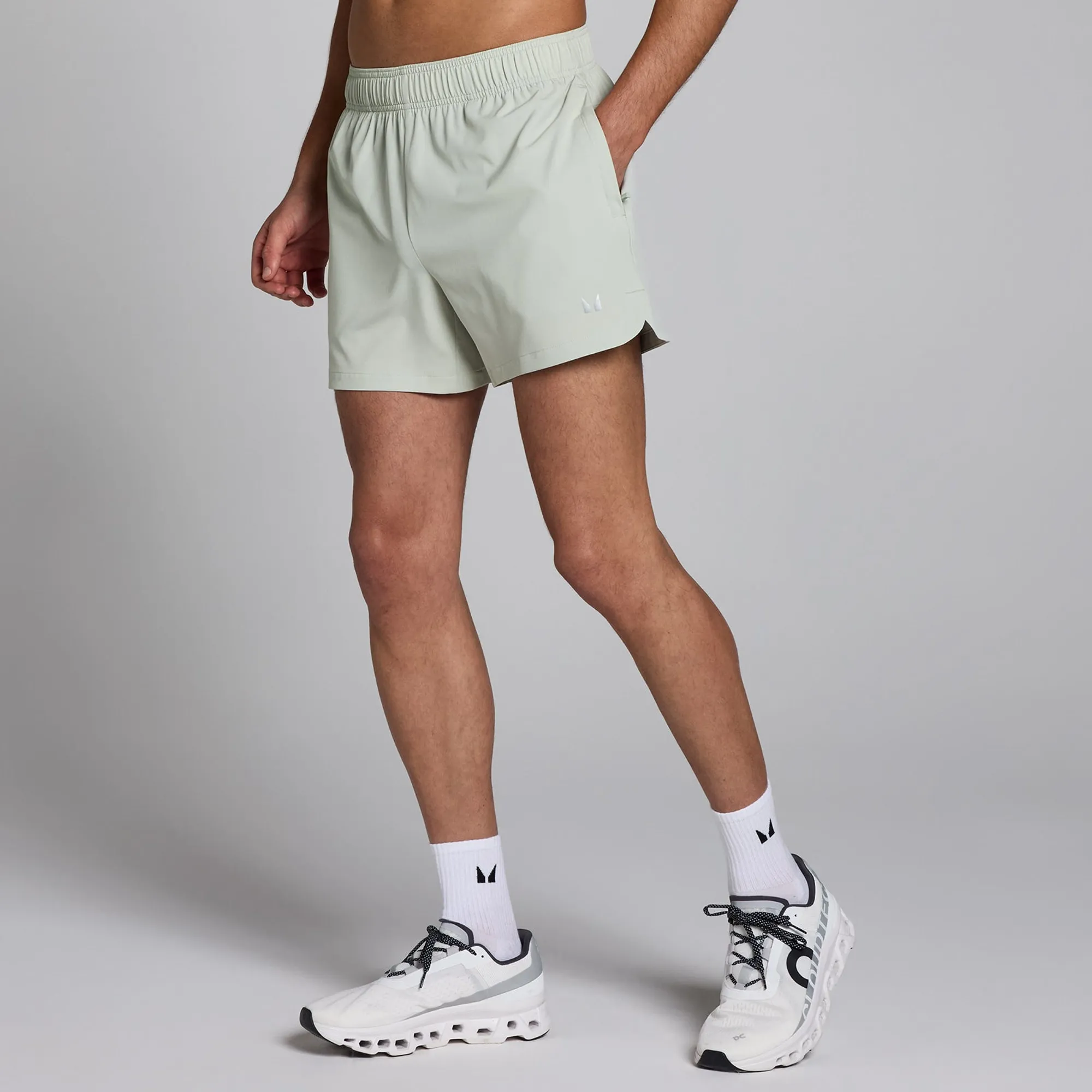 MP Men's Woven Training 5  Shorts - Sage Green - XXL
