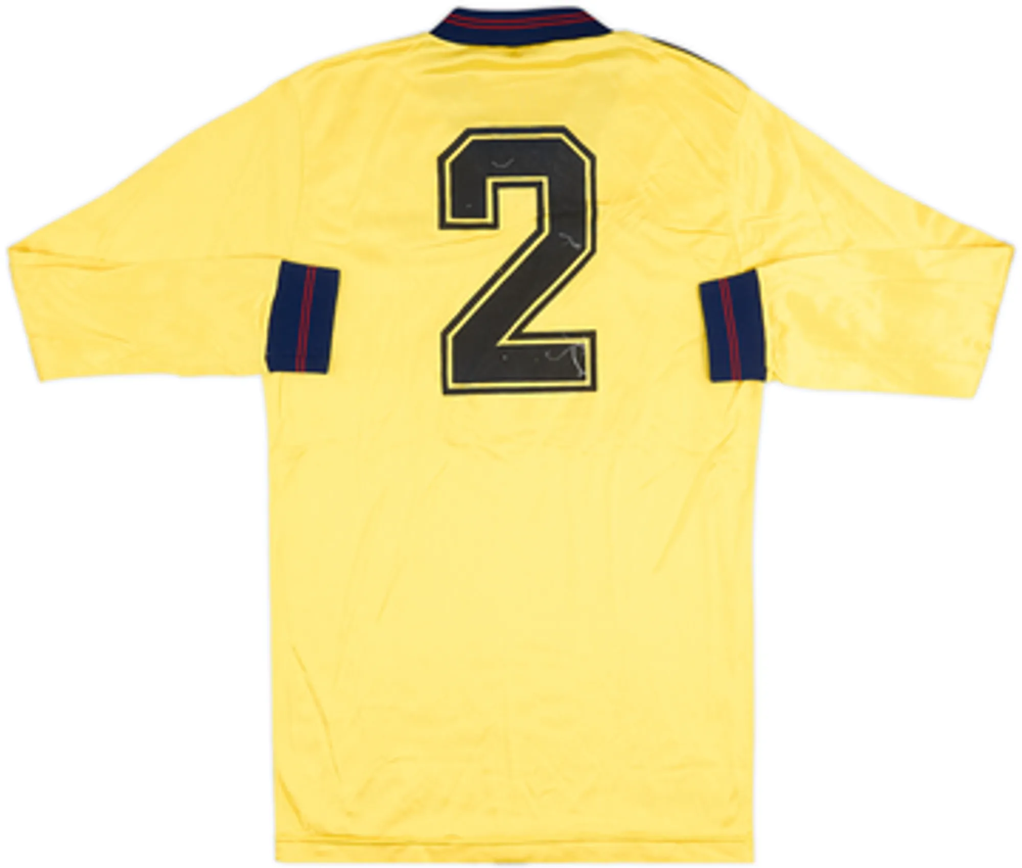1985-86 Arsenal Match Issue Centenary Away L/S Shirt #11