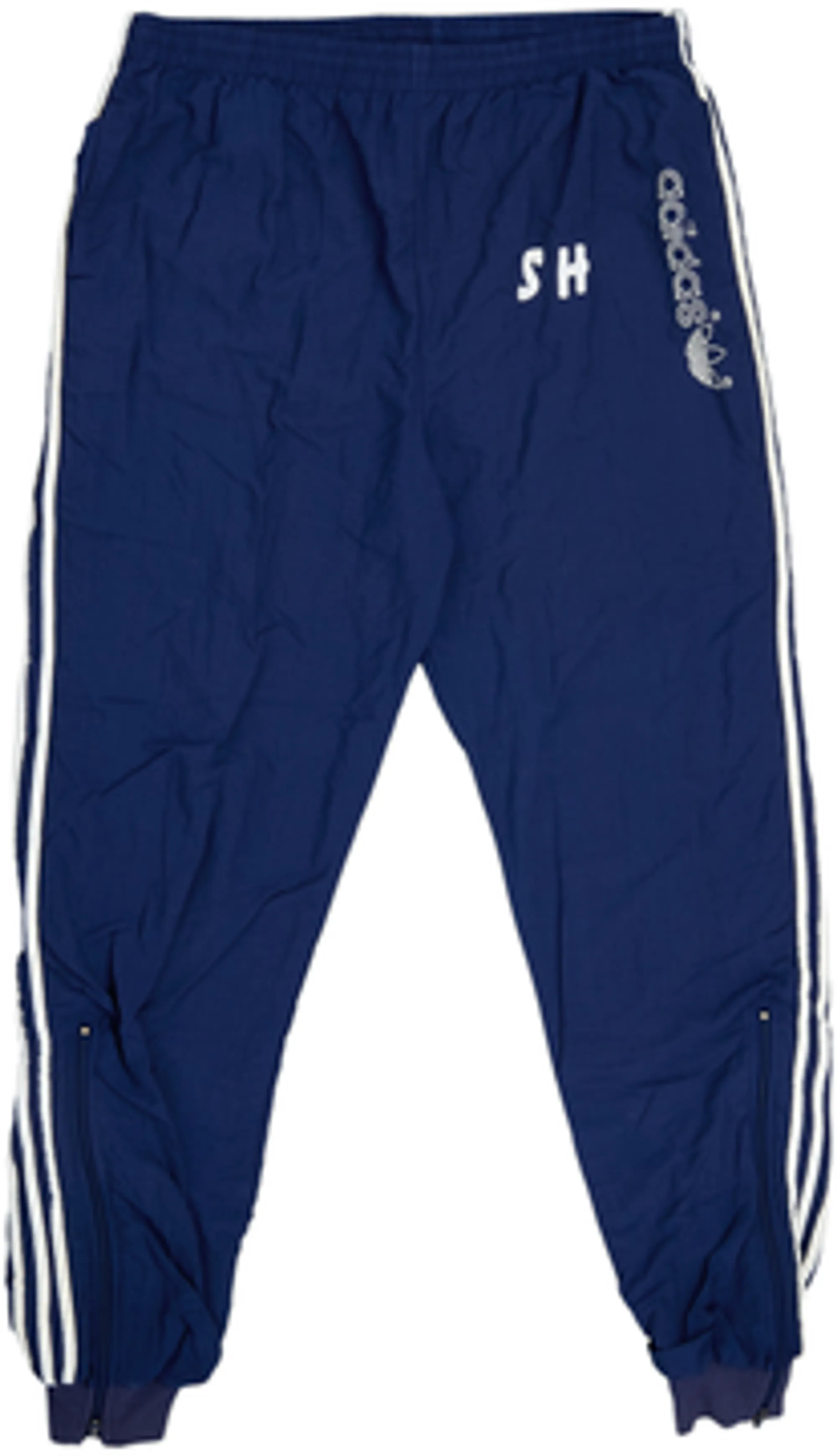 1990-92 Arsenal Staff Issue adidas Track Pants/Bottoms SH - 6/10 - (L)