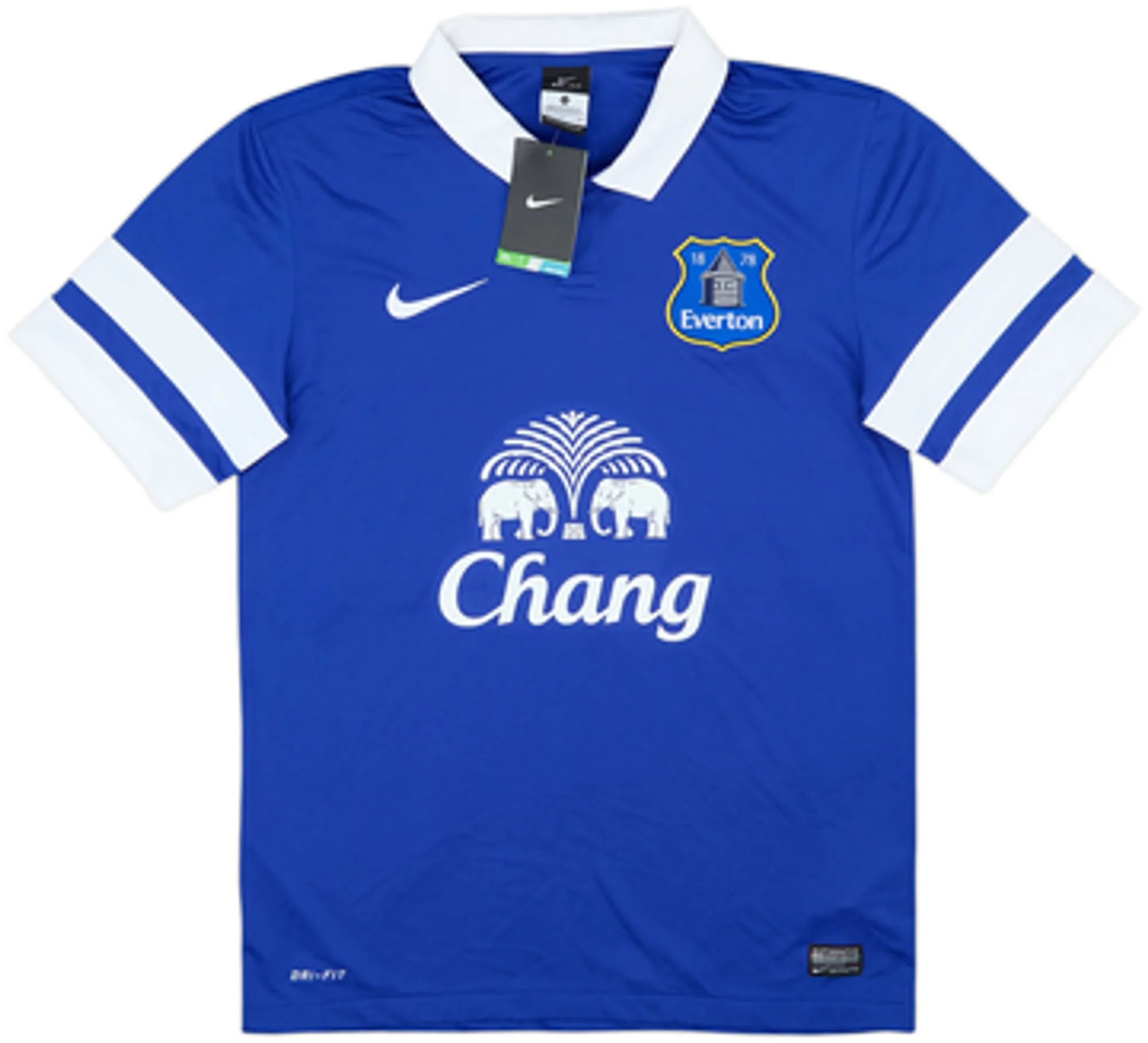 2013-14 Everton Home Shirt McCarthy #15 (S)
