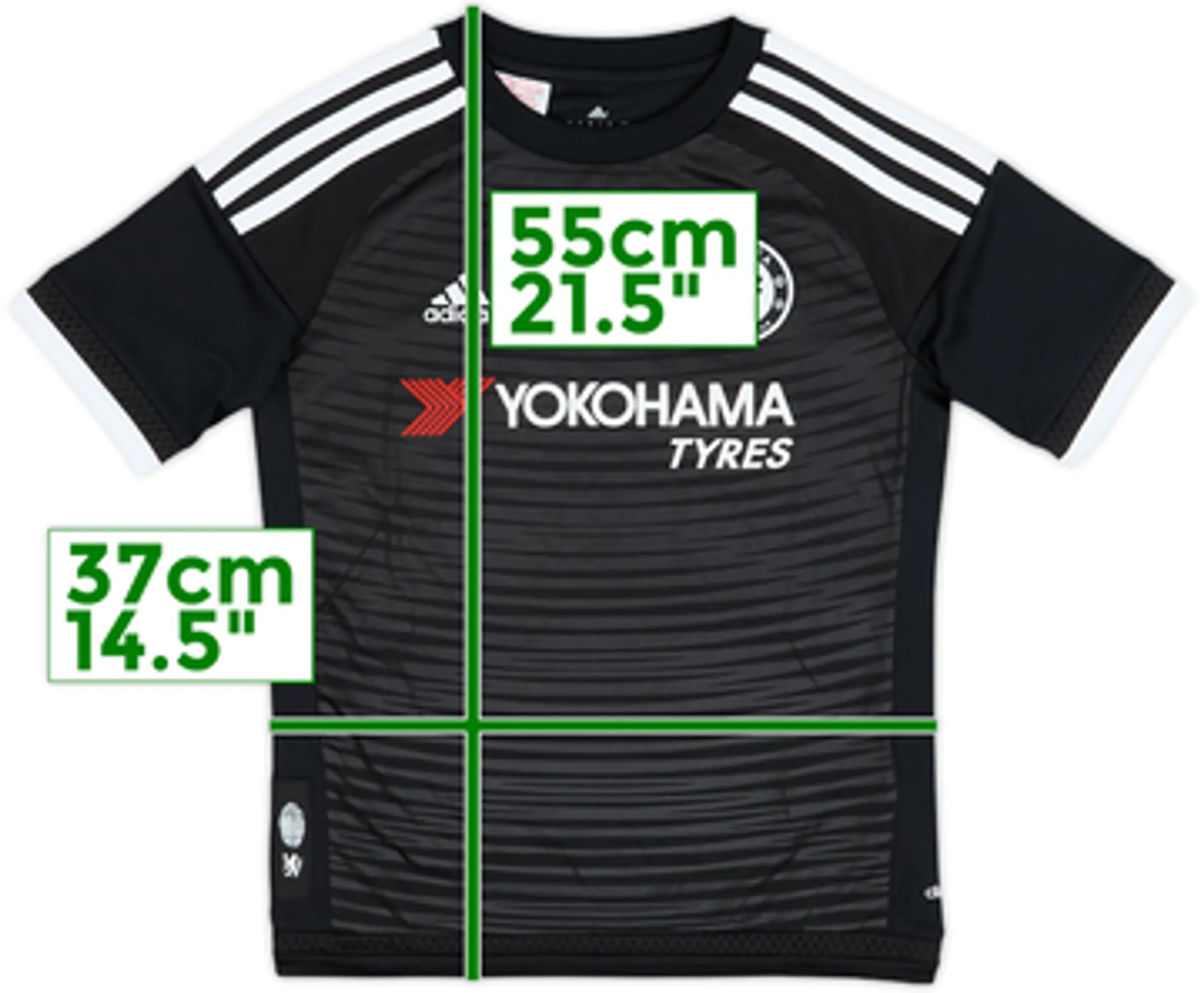 2015-16 Chelsea Third Shirt - 10/10 - (S.Boys)