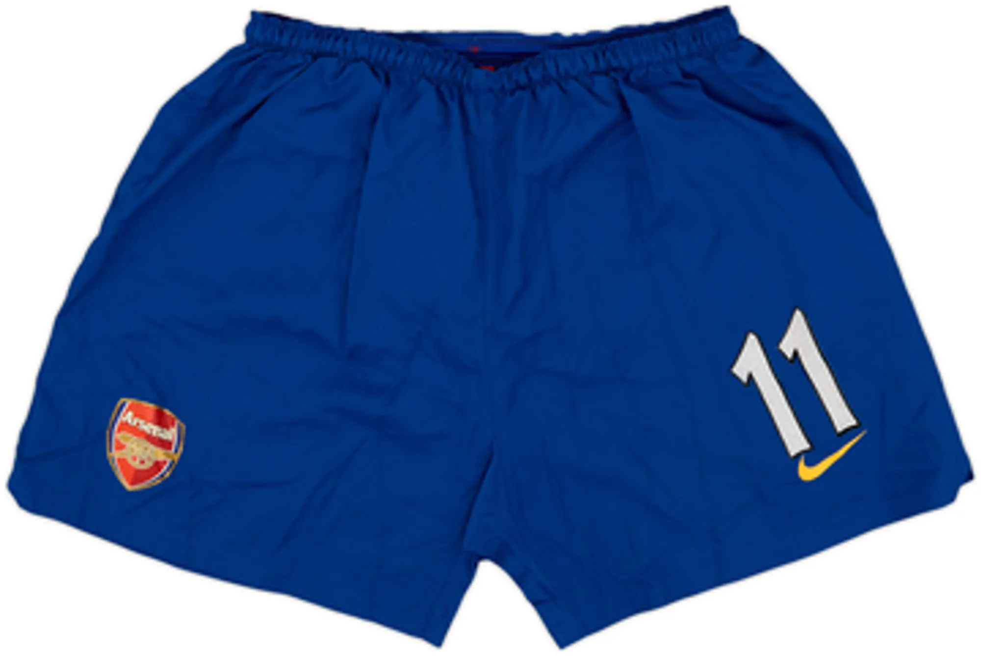 2003-04 Arsenal Player Issue Away Shorts #11 (Wiltord) - 9/10 - (L)