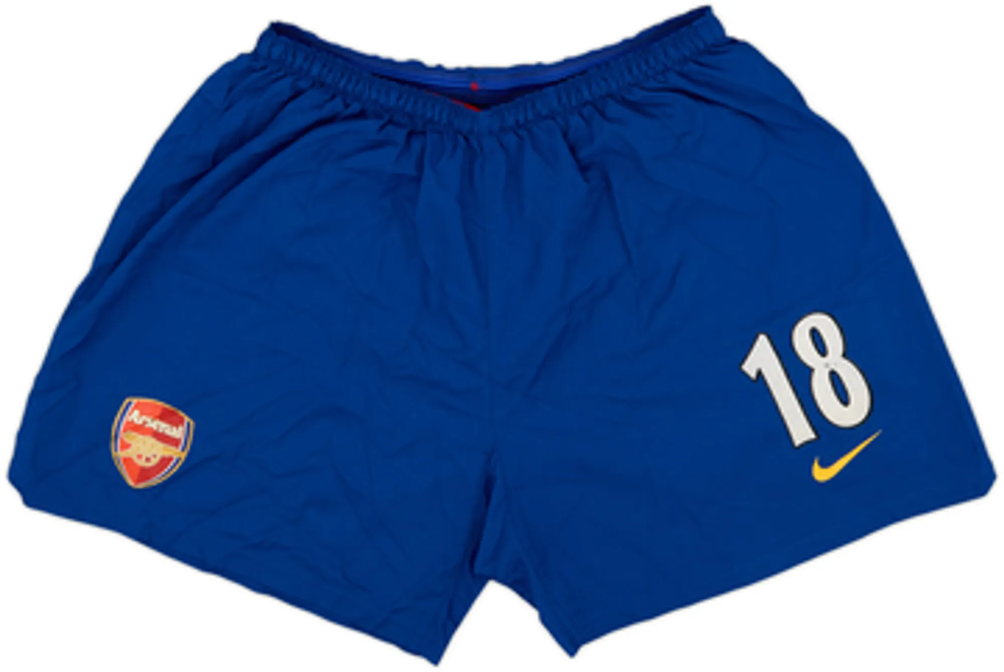 2003-04 Arsenal Player Issue Away Shorts #18 (Cygan) - 9/10 - (XXL)