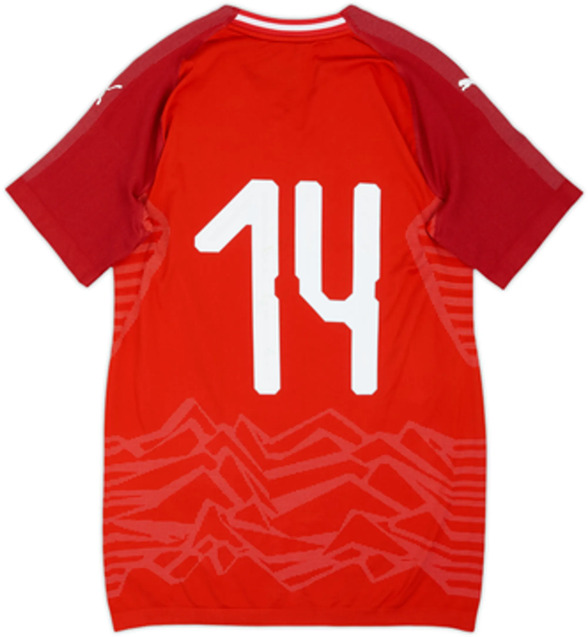 2018-19 Austria Player Issue Home Shirt #14 - 7/10 - (L)