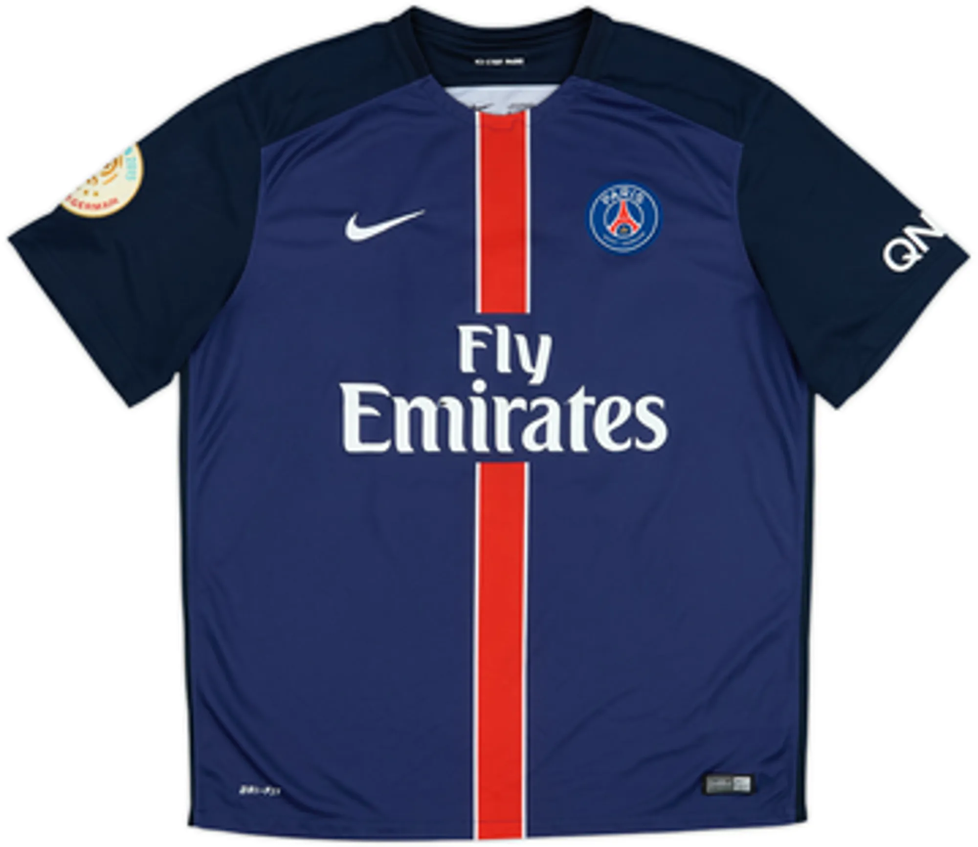 2015-16 Paris Saint-Germain Home Shirt Di Maria #11 - 6/10 - (XL)