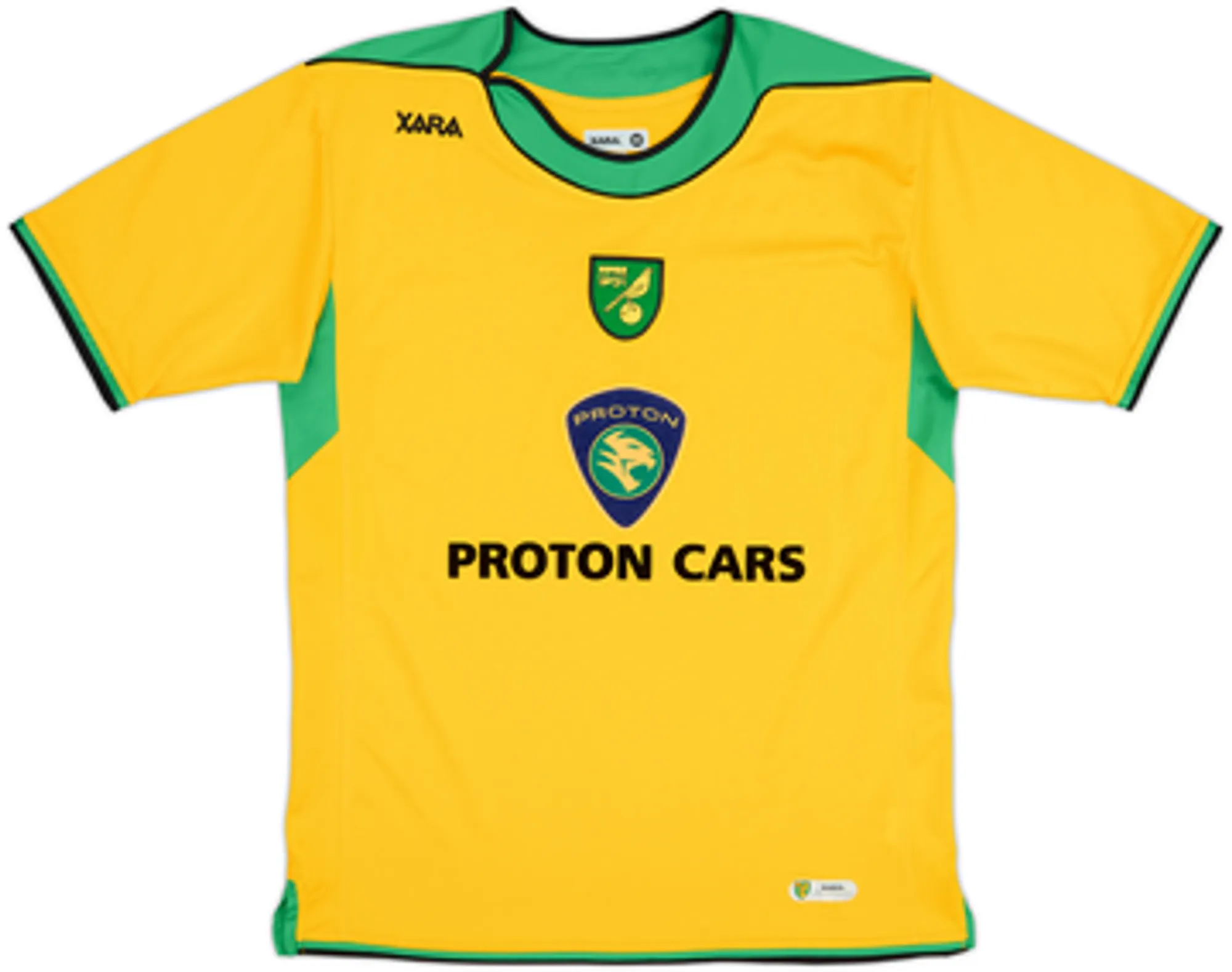 2005-06 Norwich Home Shirt Huckerby #6 - 7/10 - (XXL)