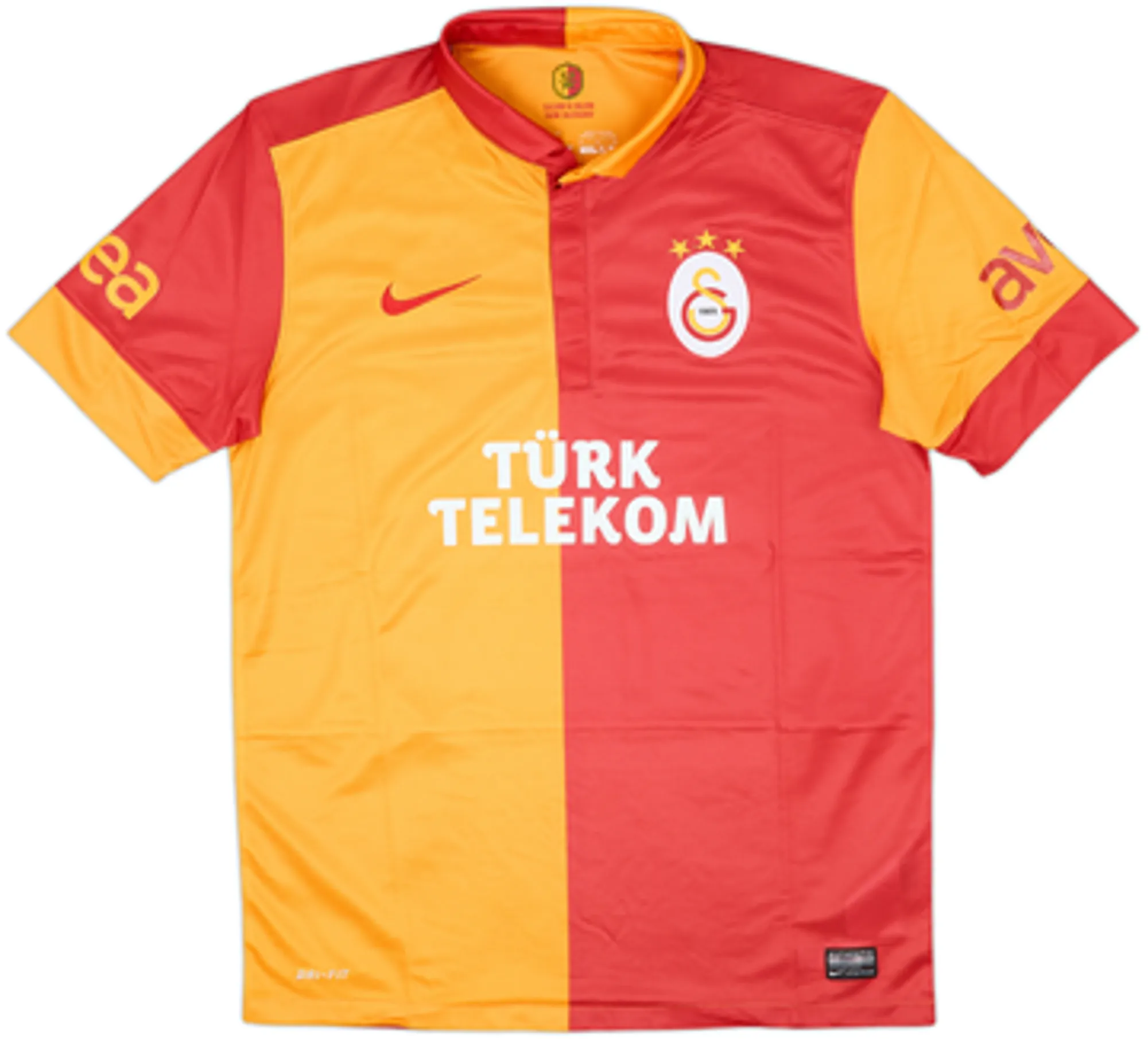 2012-13 Galatasaray Home Shirt Drogba #12 - 6/10 - (M)