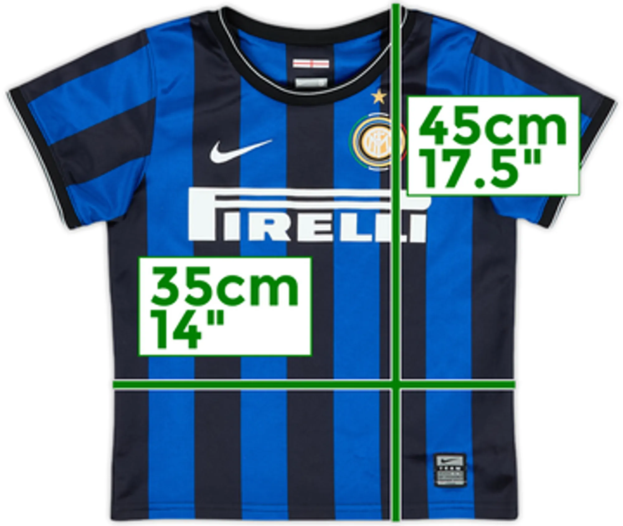 2009-10 Inter Milan Home Shirt - 9/10 - (4-5 Years)