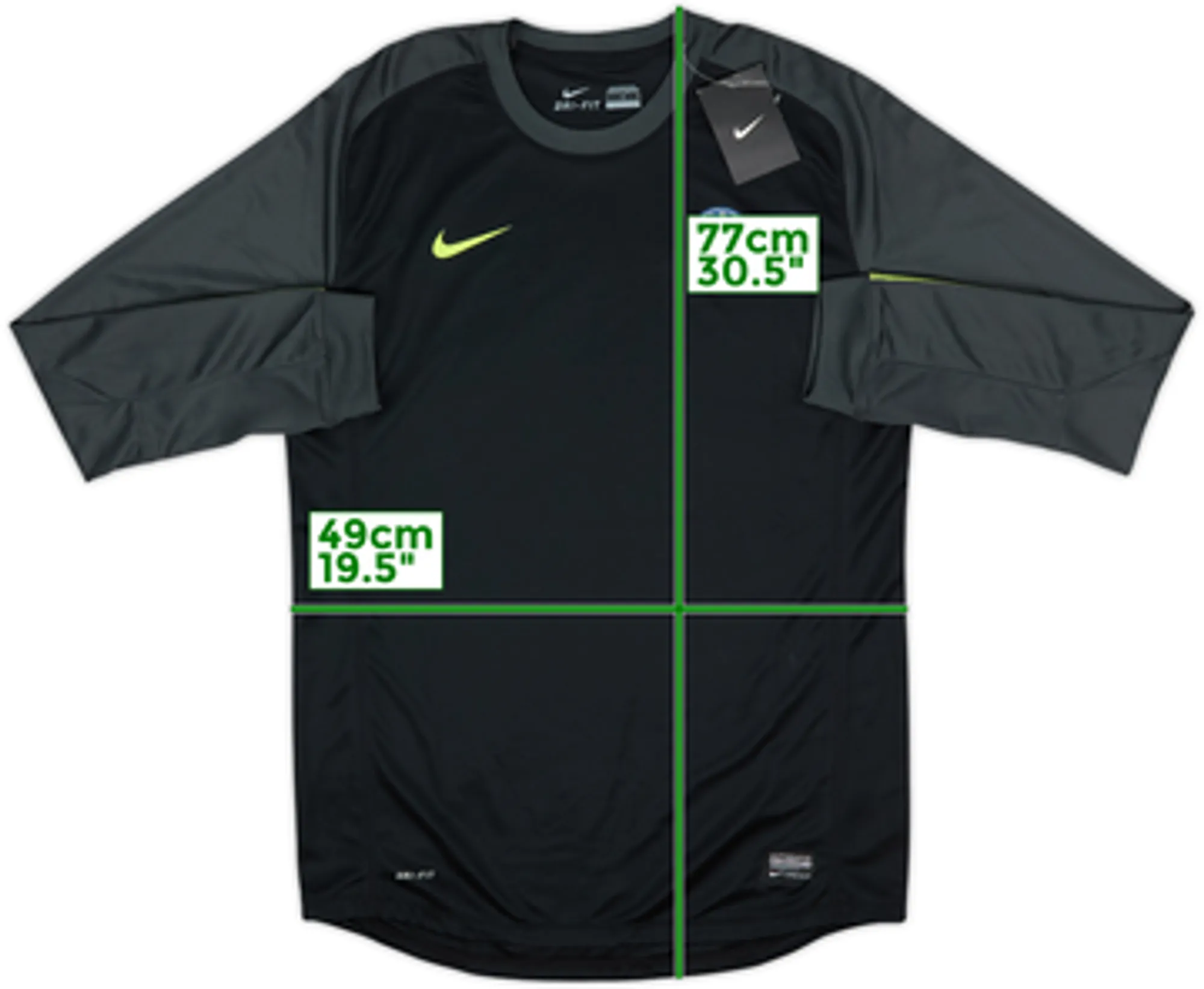 2012-13 Paris Saint Germain Player Issue GK Shirt (Women's L)