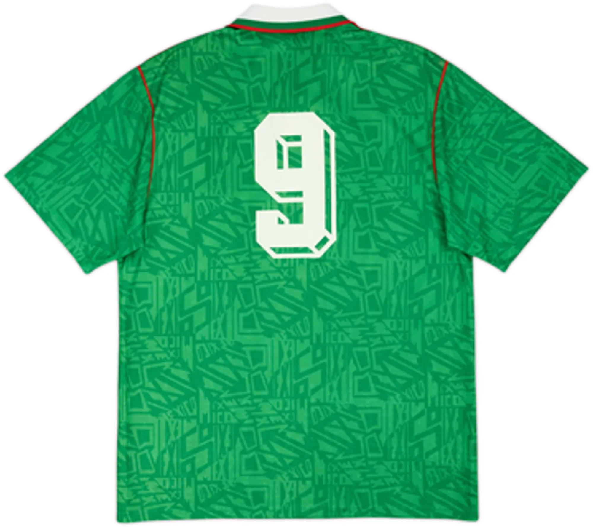 1994-95 Mexico Home Shirt #9 - 8/10 - (L)