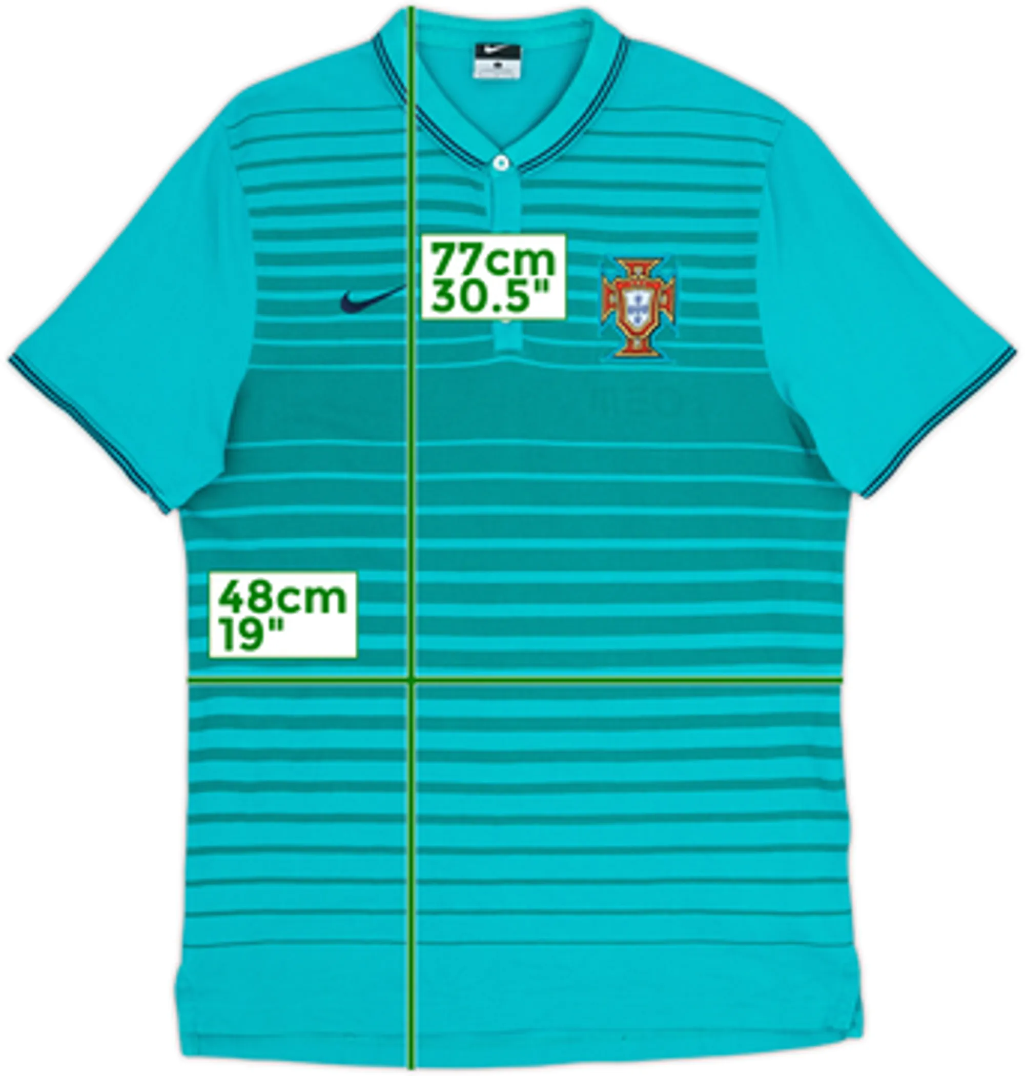 2014-15 Portugal Nike Polo Shirt - 4/10 - (L)