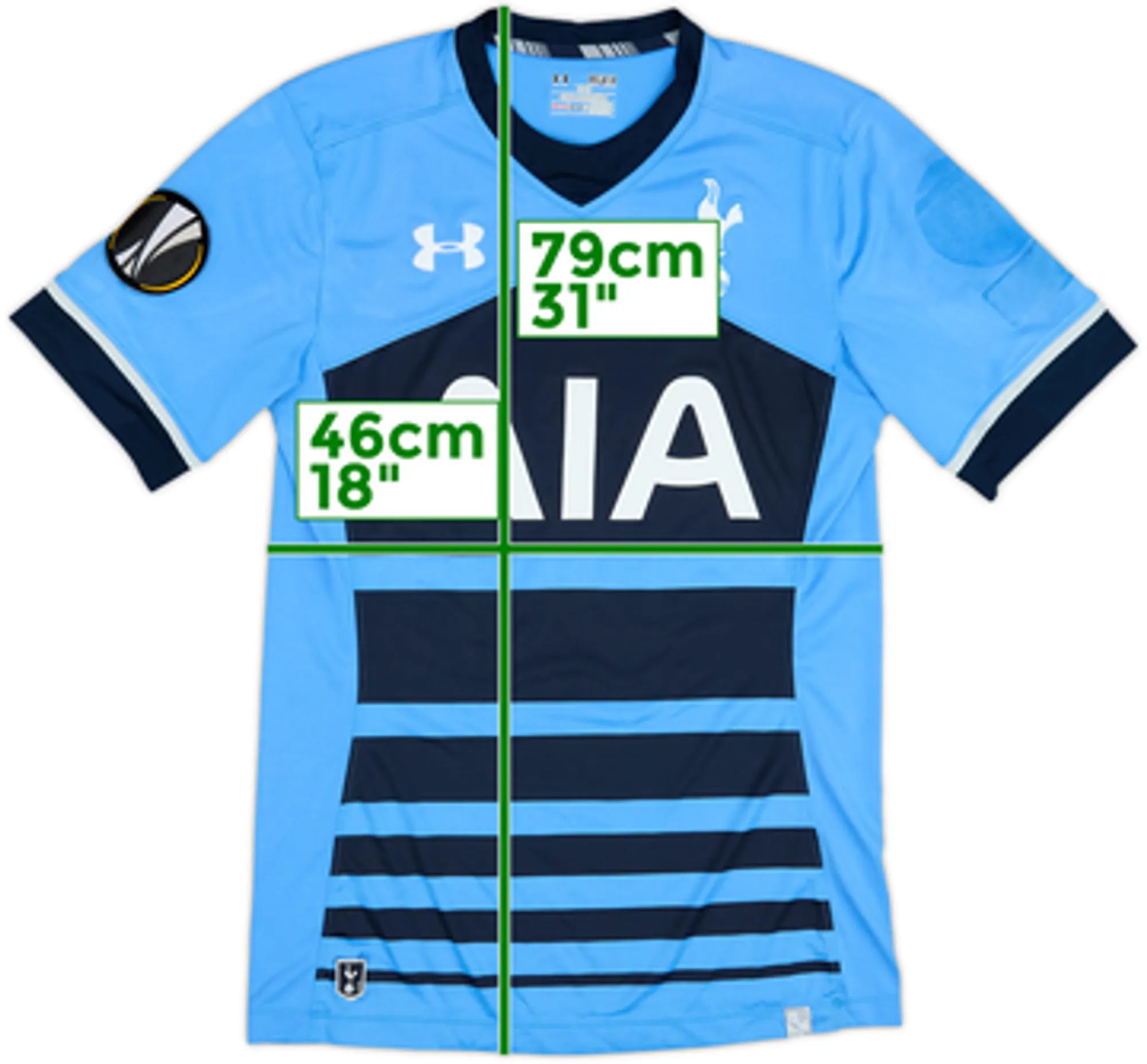 2015-16 Tottenham Away Shirt - 5/10 - (M)