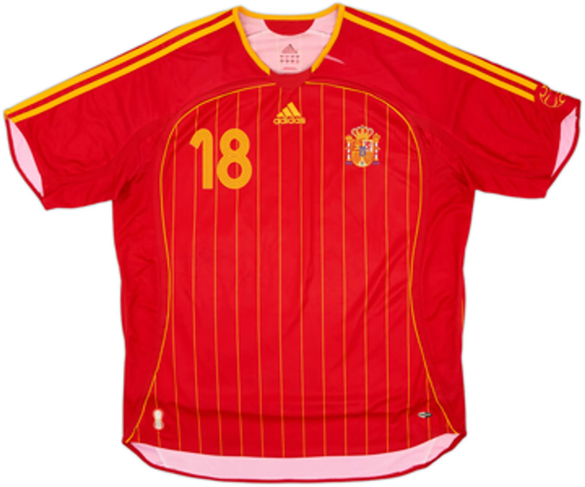 2006-08 Spain Home Shirt Cesc #18 - 5/10 - (M)