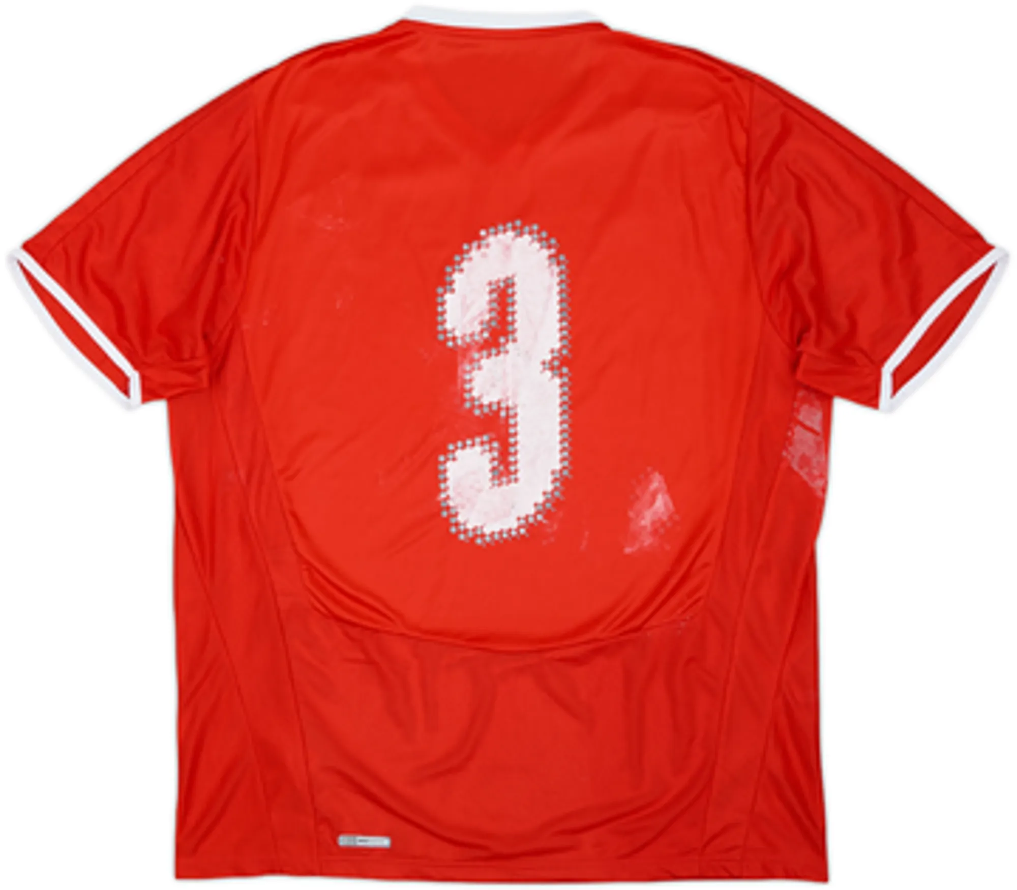 2008-10 Switzerland Player Issue Home Shirt #3 - 5/10 - (L)