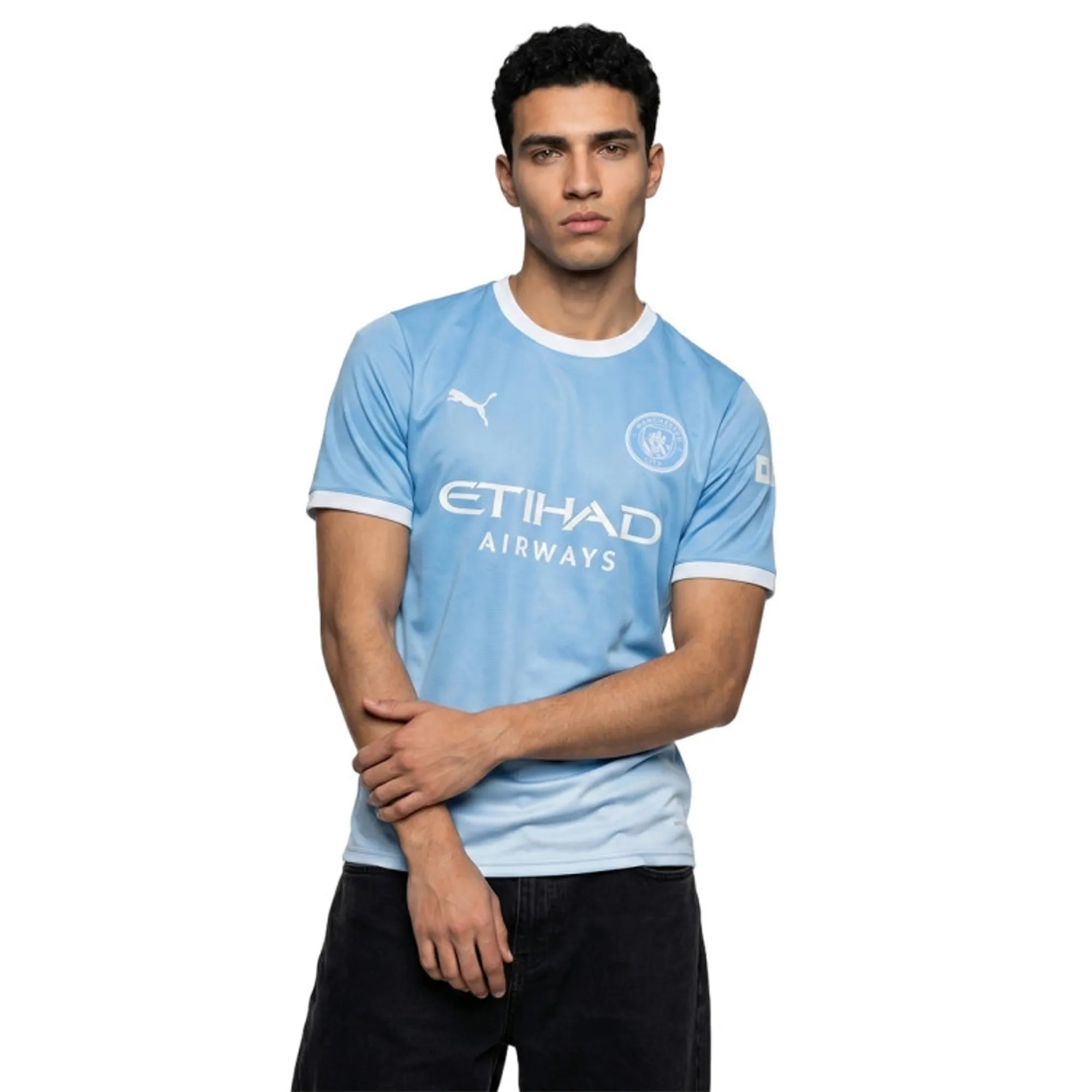 Manchester City 26/27 Home Jersey Men in Blue | Size Large