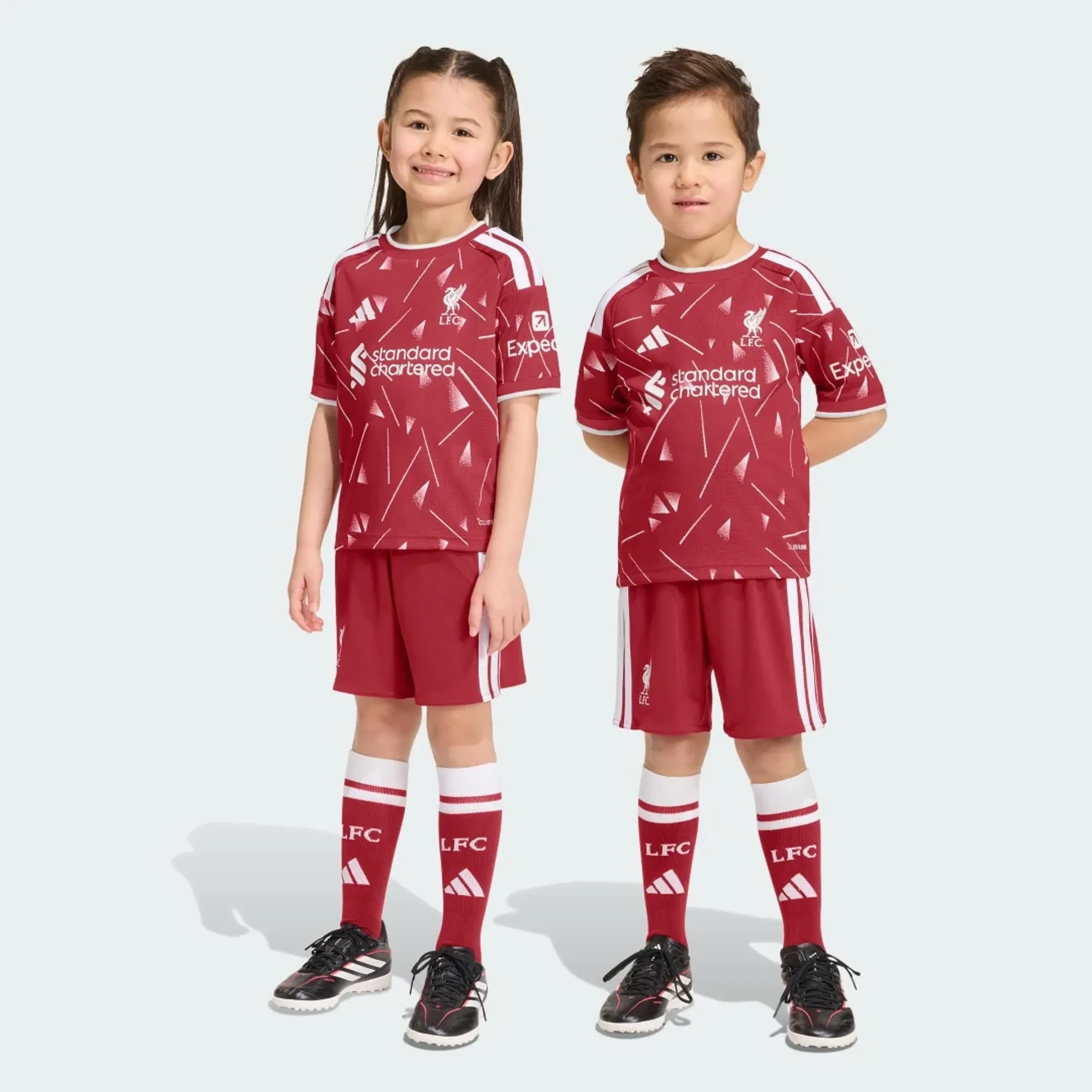 adidas Liverpool FC 26/27 Home Kids Set