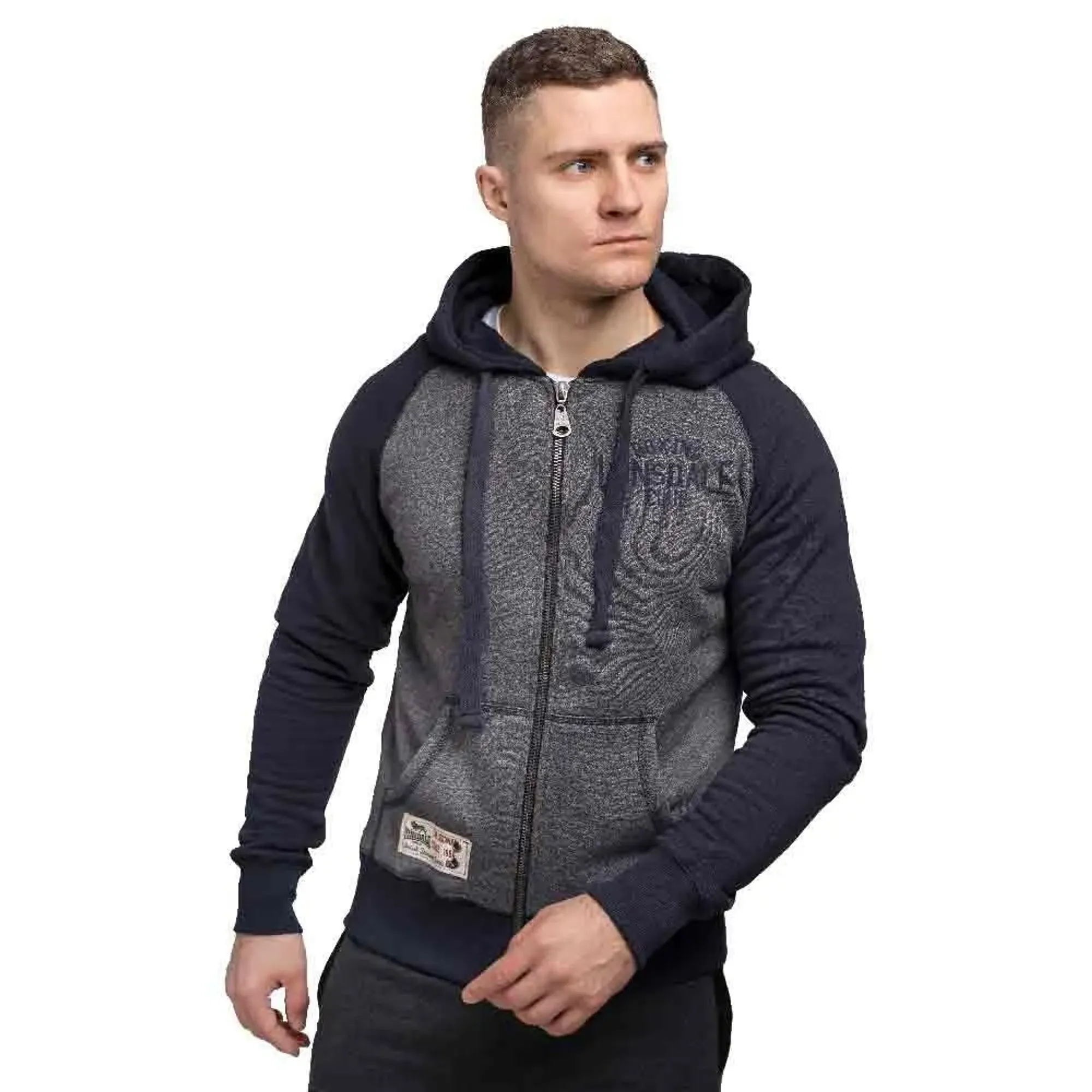 Lonsdale Slough Full Zip Sweatshirt