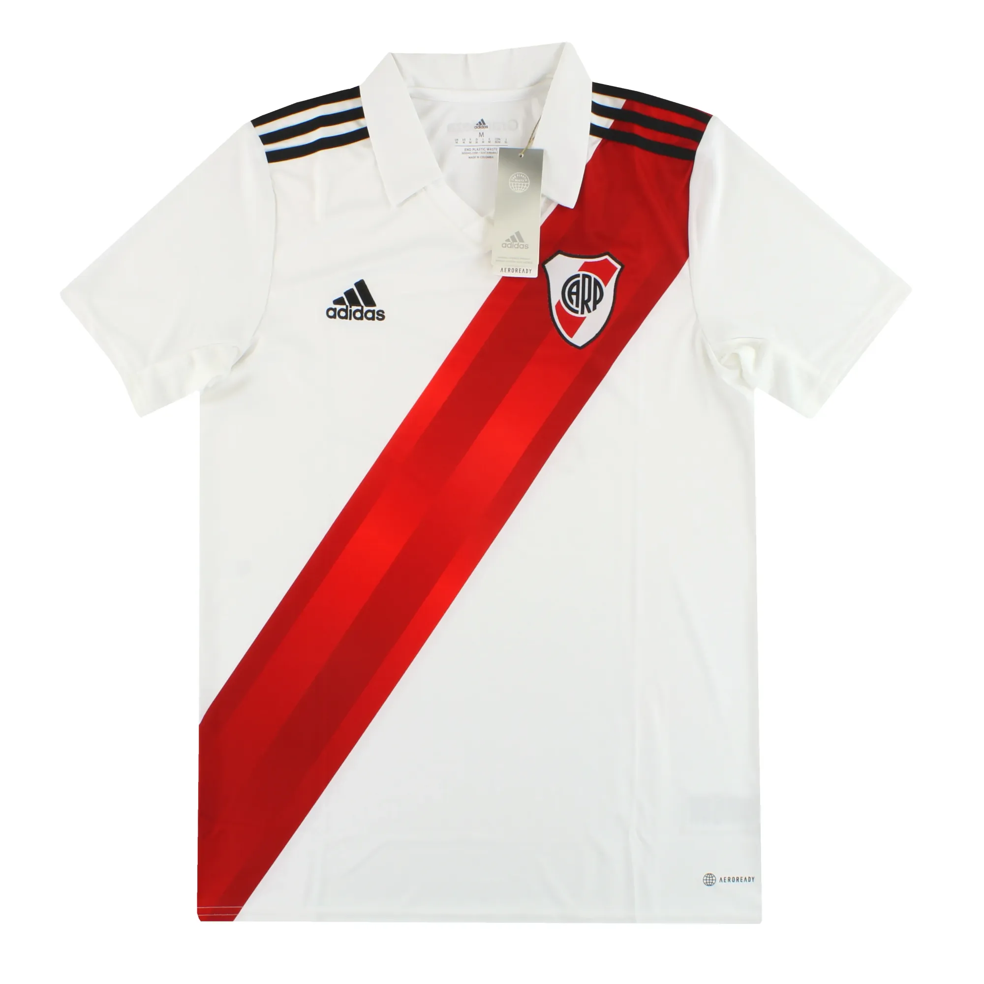 2022-23 River Plate adidas Home Shirt *w/tags* M - Central and South American Clubs / w/tags 