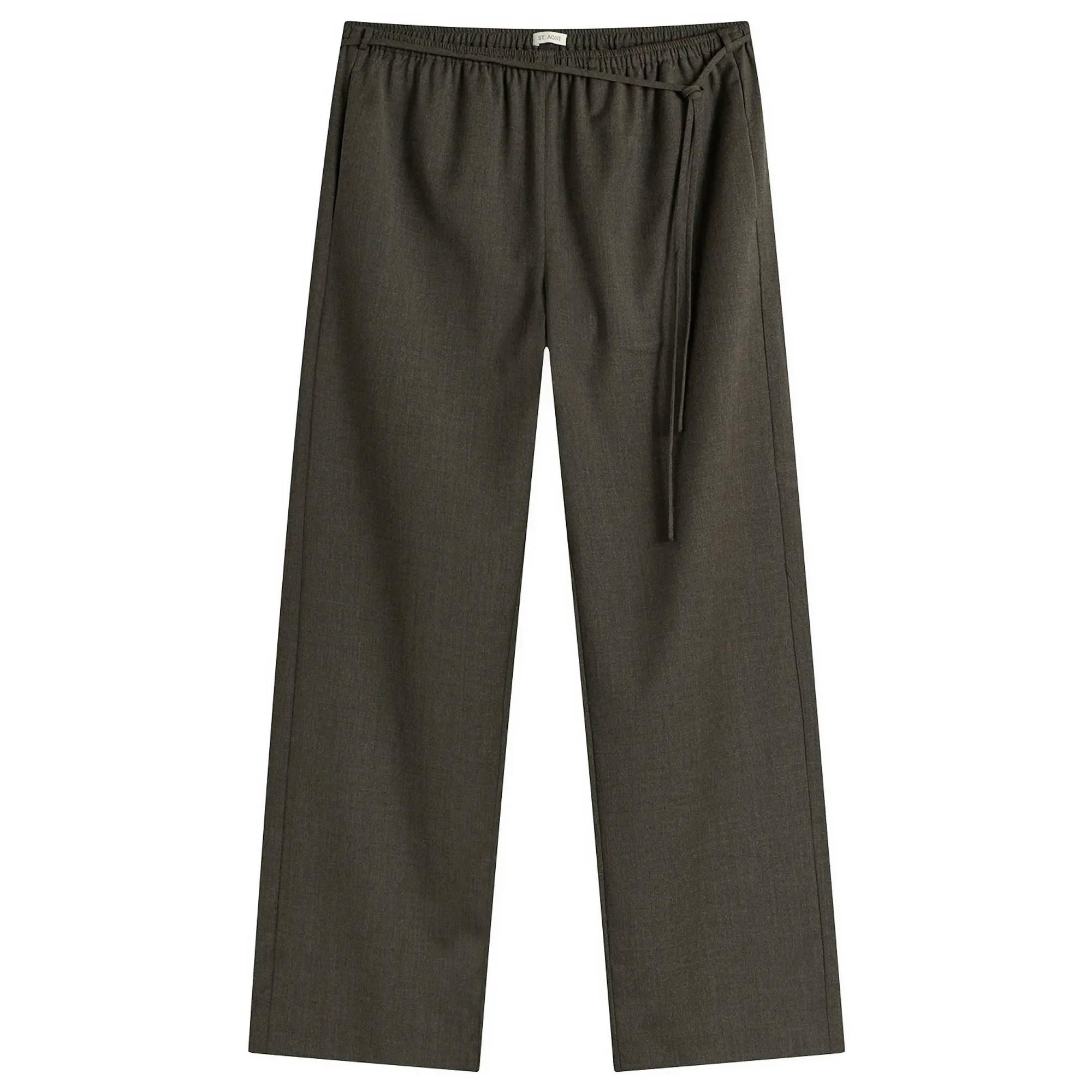 ST. Agni Women's Wool Everyday Pants Mulch