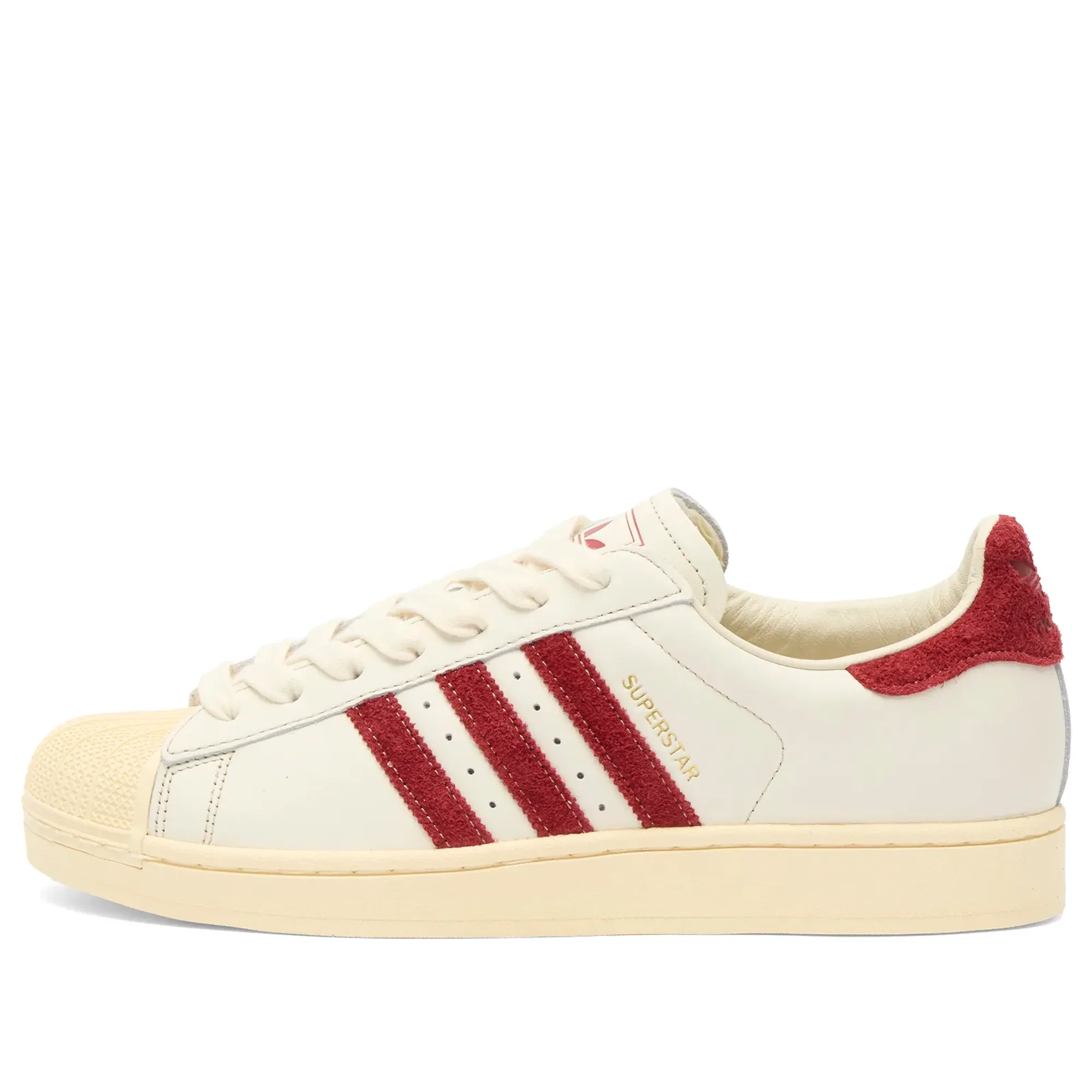 Adidas Men's Superstar Ii Sneaker Off White/Rust Red/Warm Vanilla