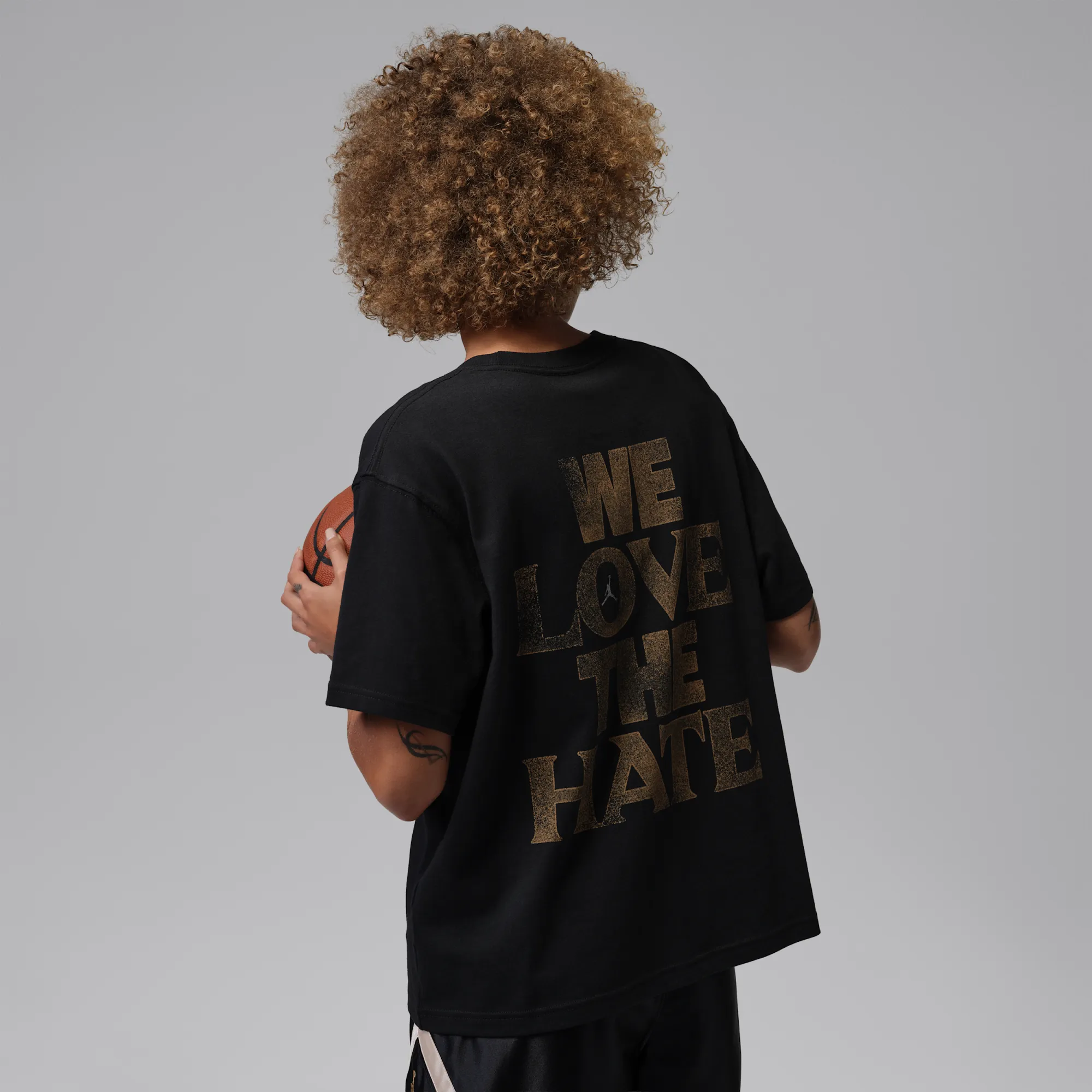 Nike Jordan Sport Women's Dri-FIT Graphic T-Shirt - Black