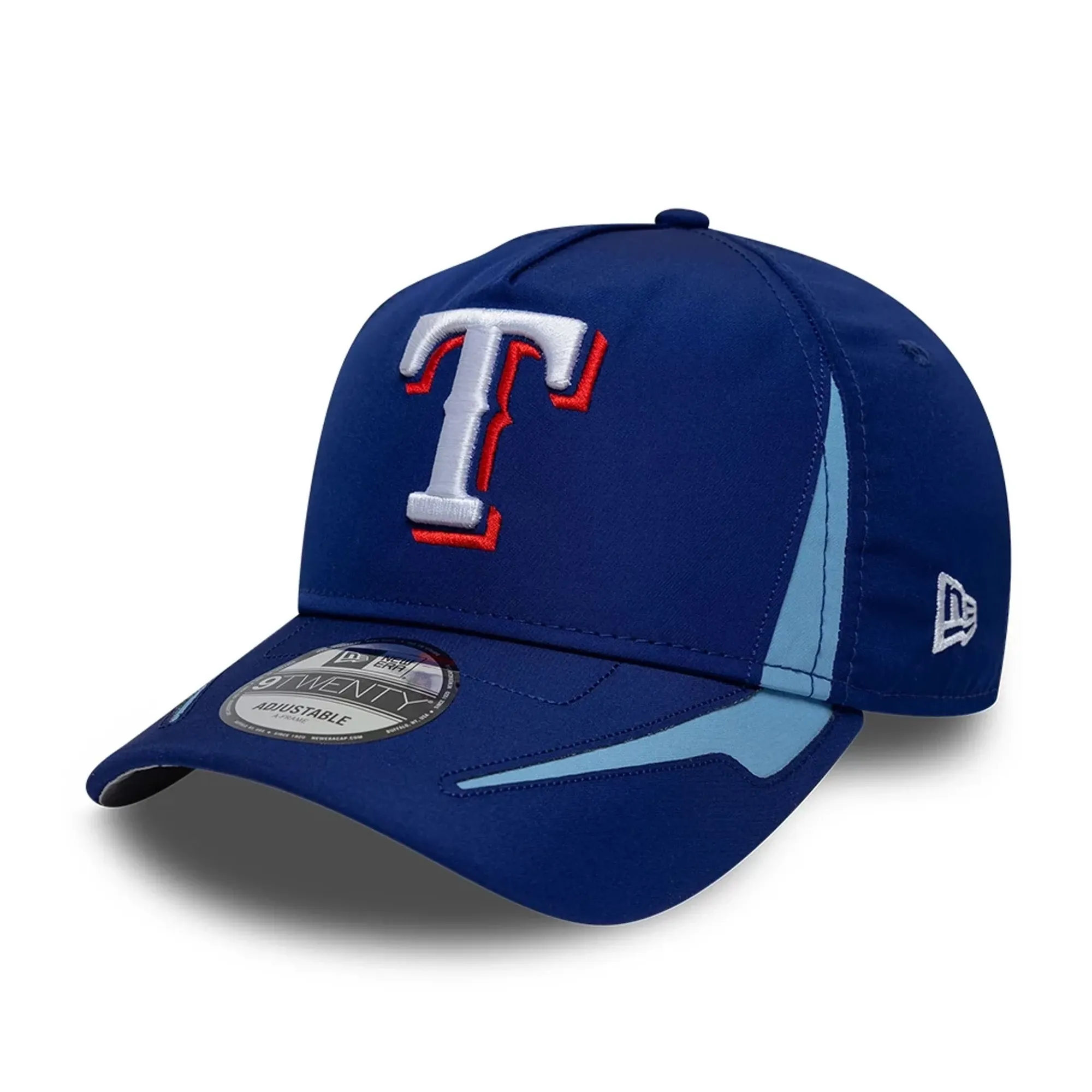 Texas Rangers MLB Panel Dark Blue 9TWENTY A-Frame Adjustable Cap New Era Cap adult unisex