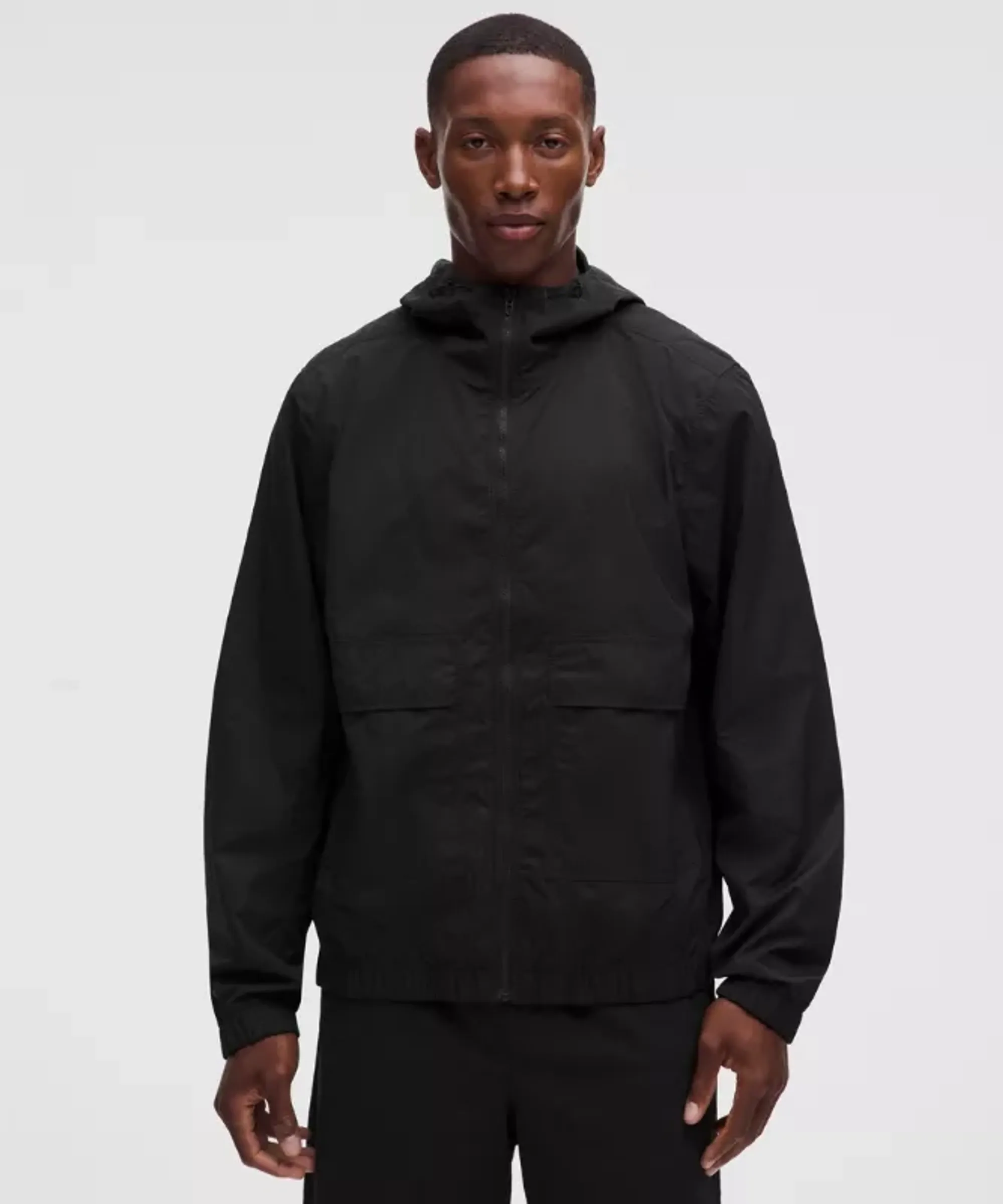 lululemon – Men's UV-Protective Stash and Dash Windbreaker Jacket – Color Black – Size XS