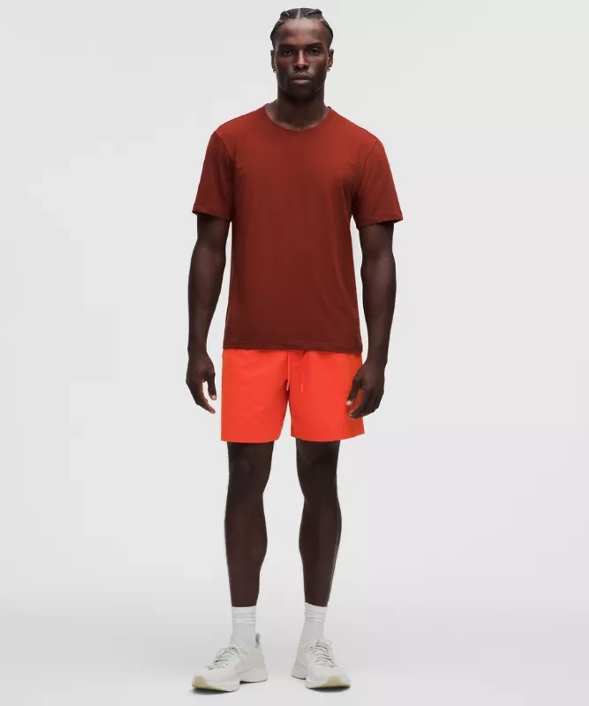 lululemon – Men's Zeroed In Linerless Shorts – 7" – Color Red – Size XL