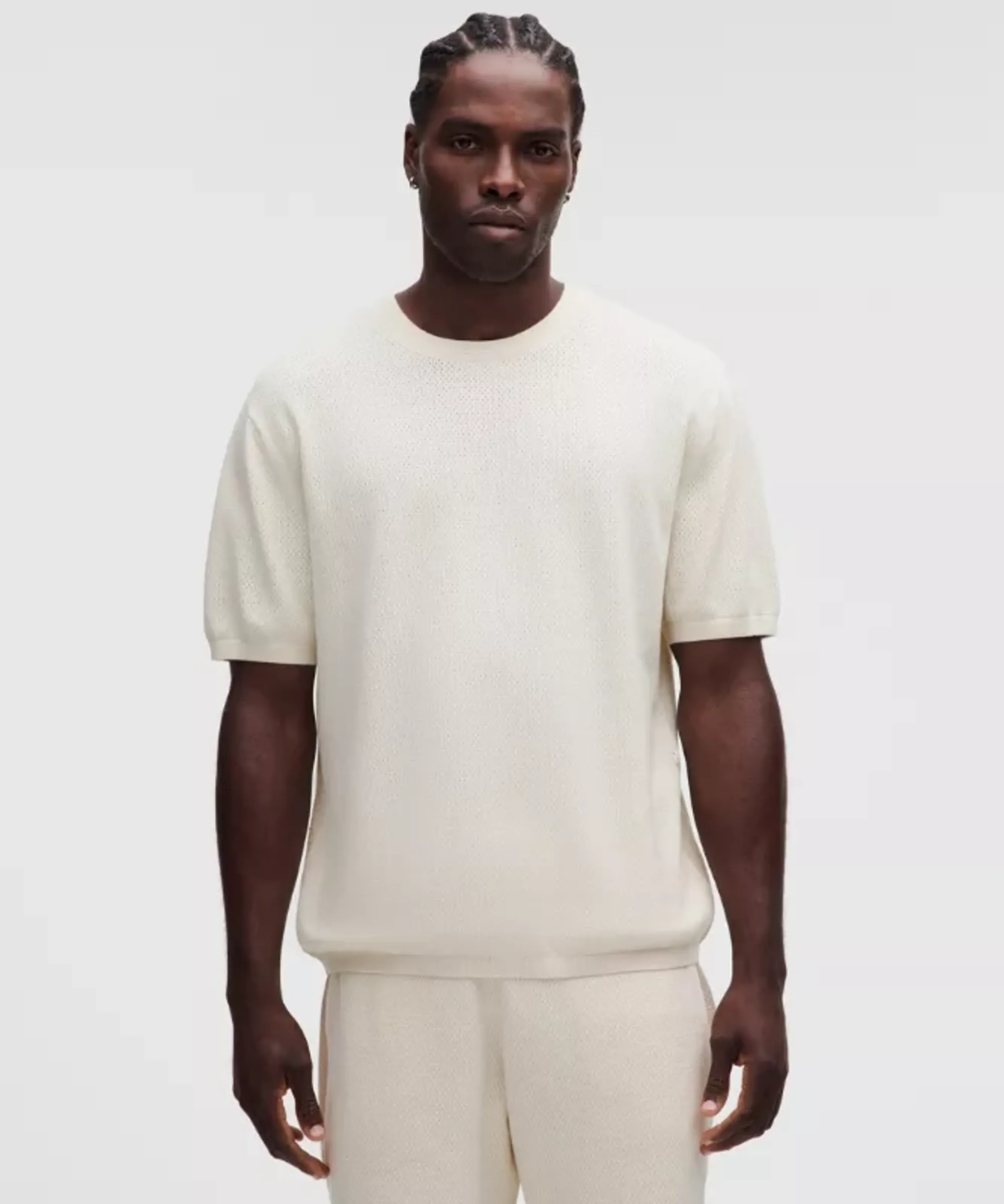 lululemon – Men's Knit T-Shirt – Color White – Size 2XL