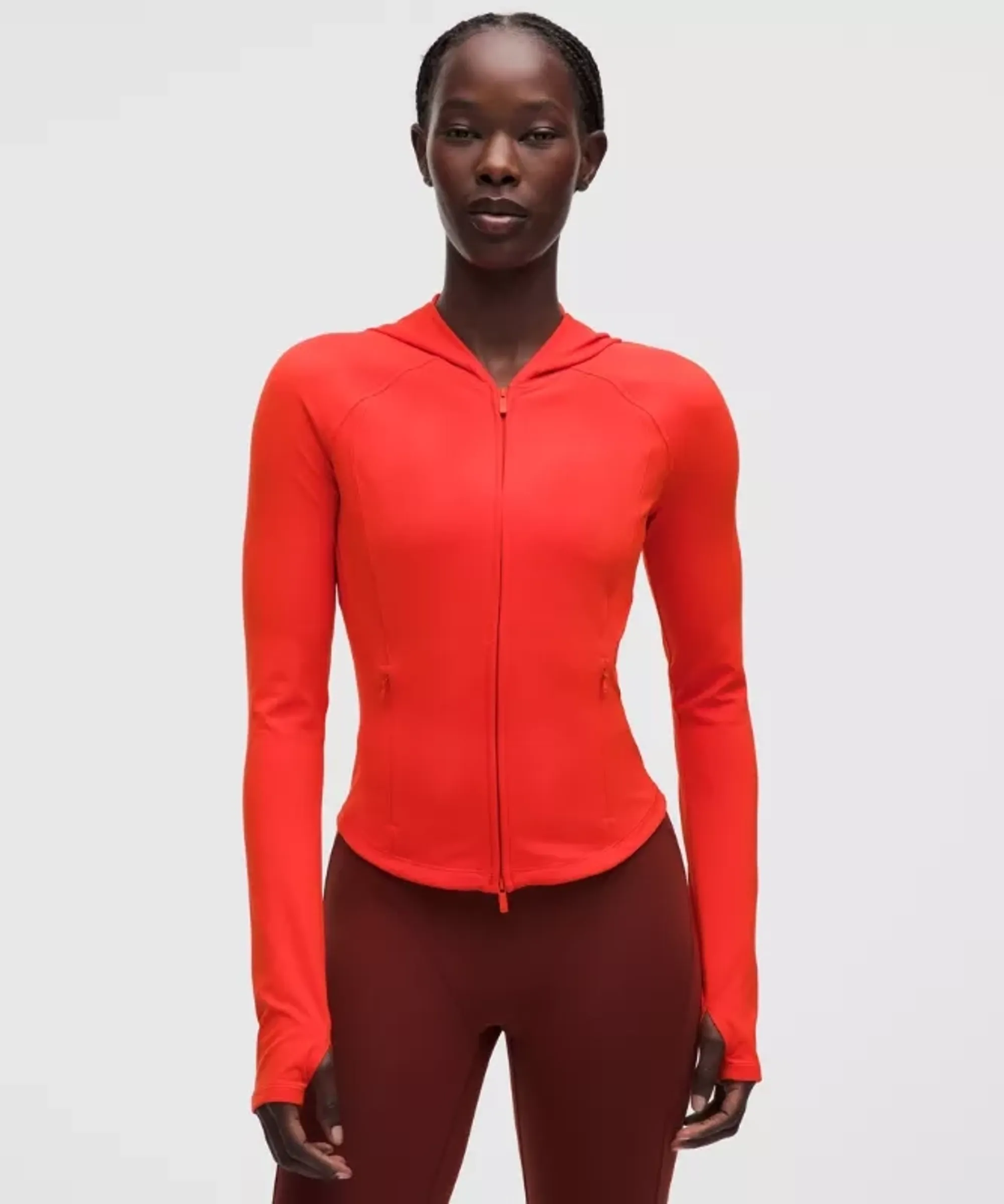 lululemon – Women's Wunder Train Full-Zip Jacket – Color Red – Size 8