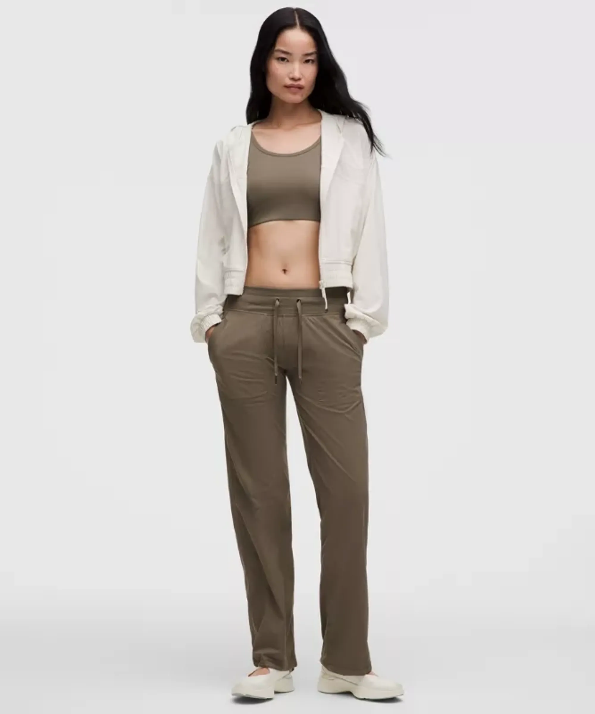 lululemon – Women's Dance Studio Mid-Rise Pants Regular – Color Brown – Size 2