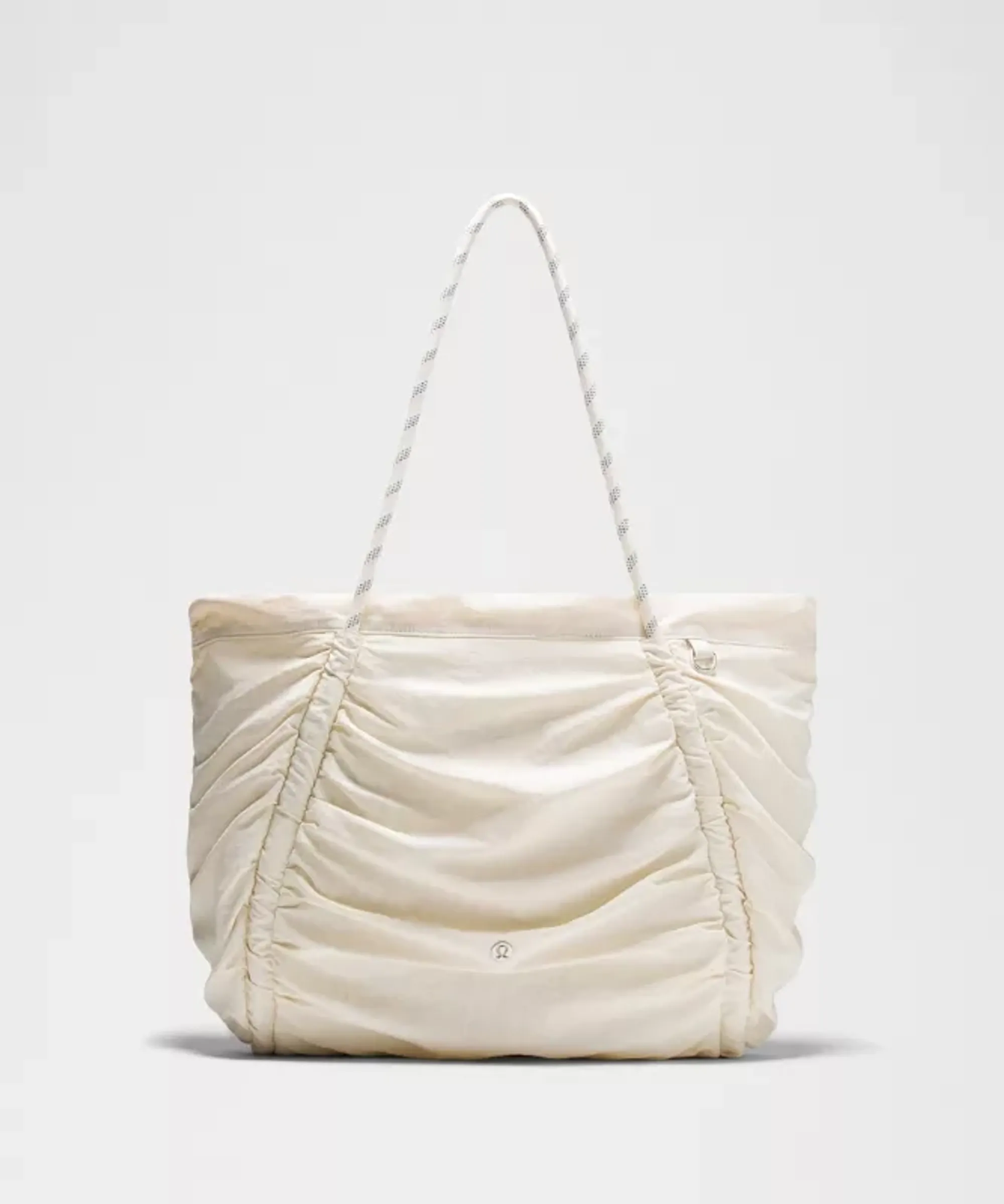 lululemon – Ruched Tote Bag 24L – Color Silver/White