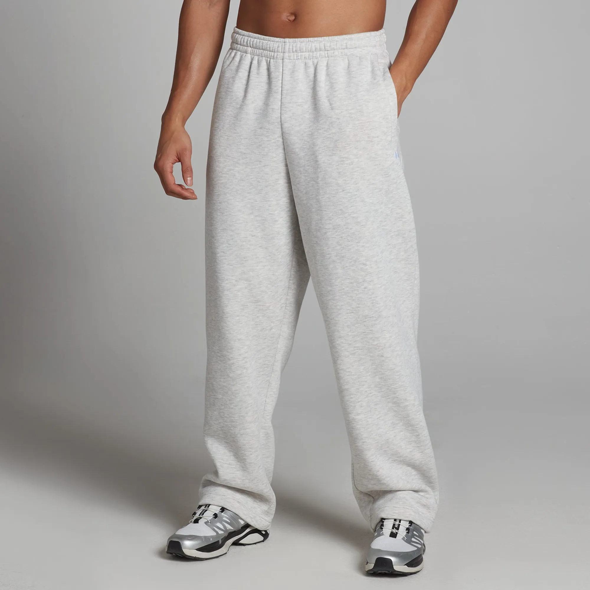 MP Men's Rest Day Straight Leg Jogger - Light Grey Marl  - XS