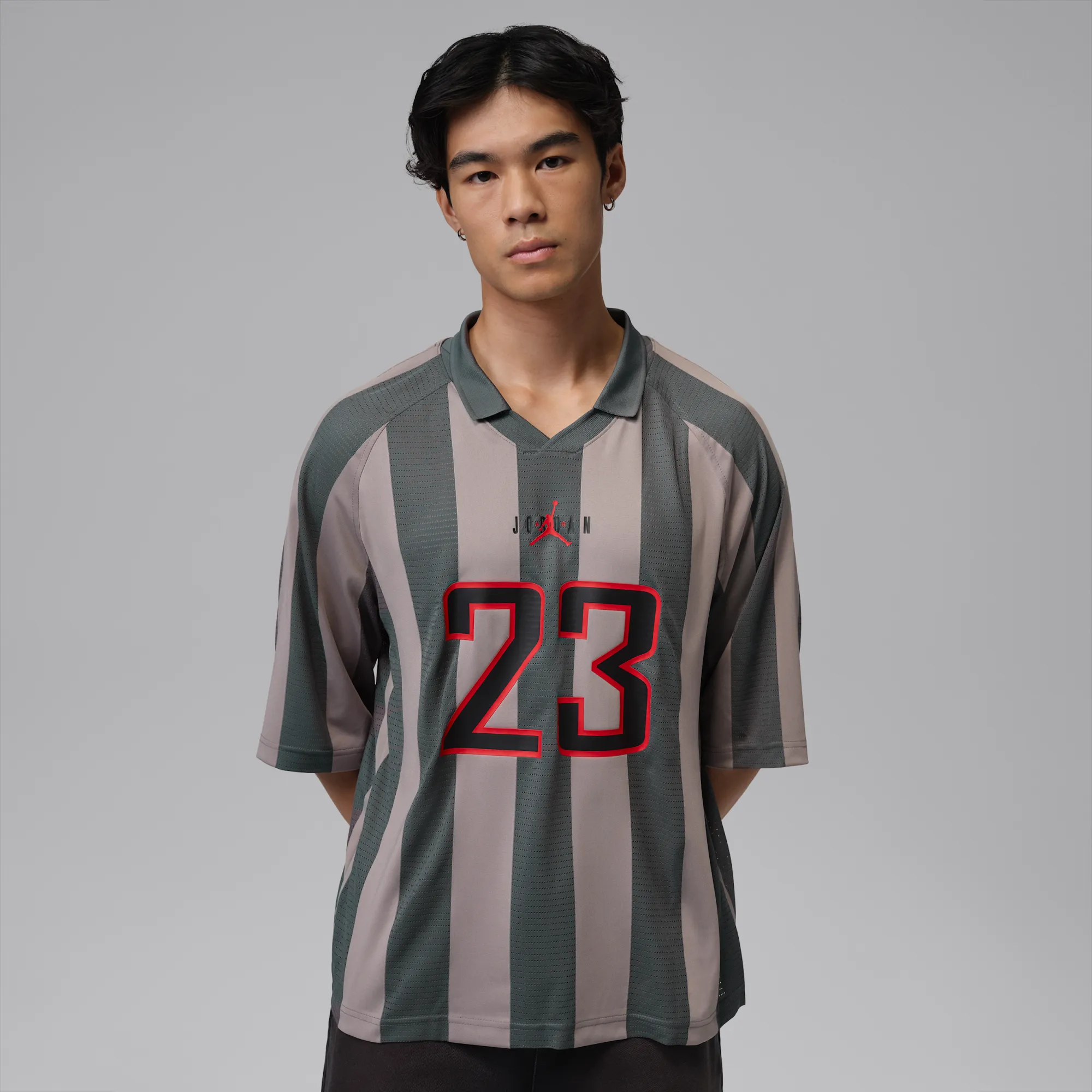 Nike Jordan Brooklyn Men's Terrace Top - Grey