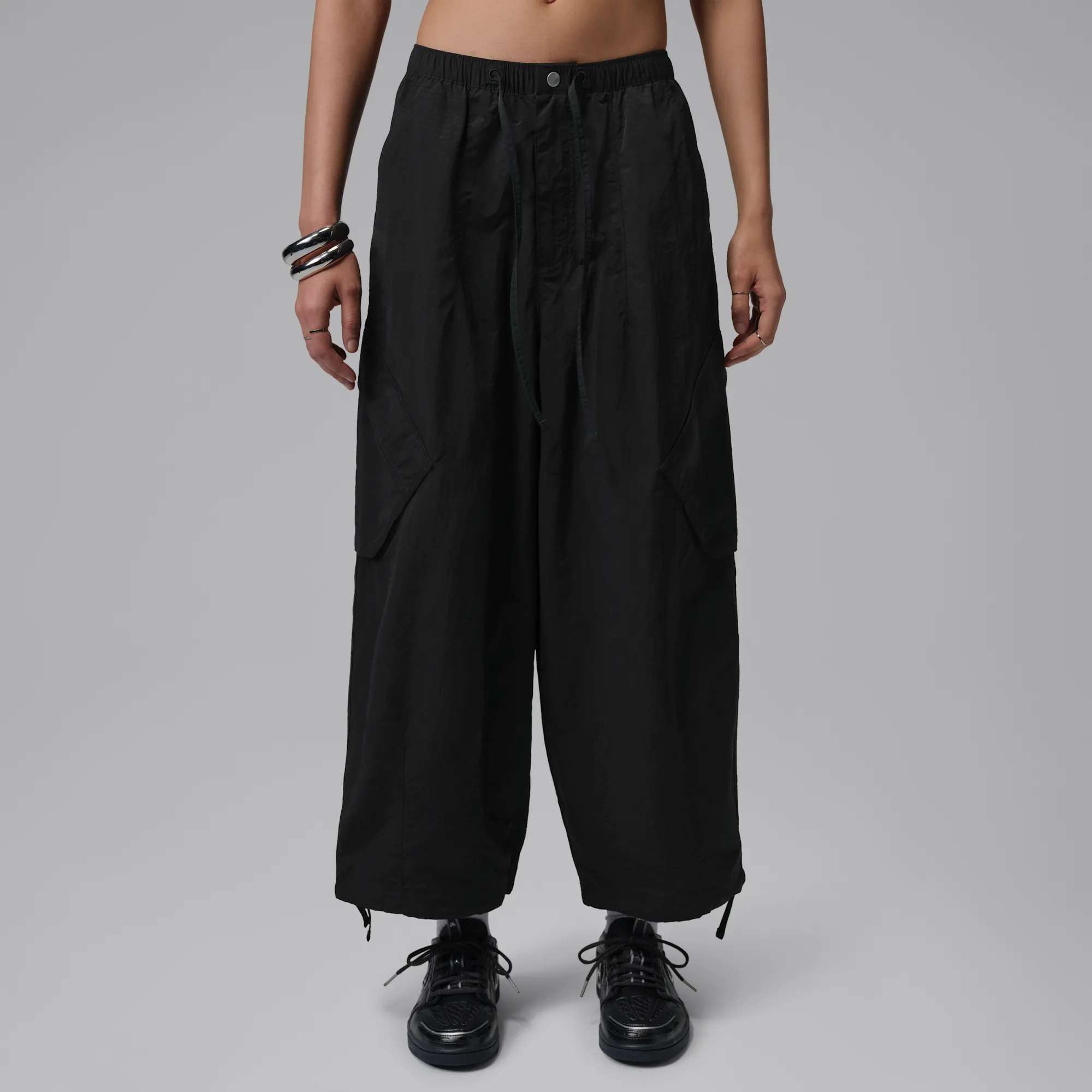 Nike Jordan Flight Chicago Women's Parachute Trousers - Black