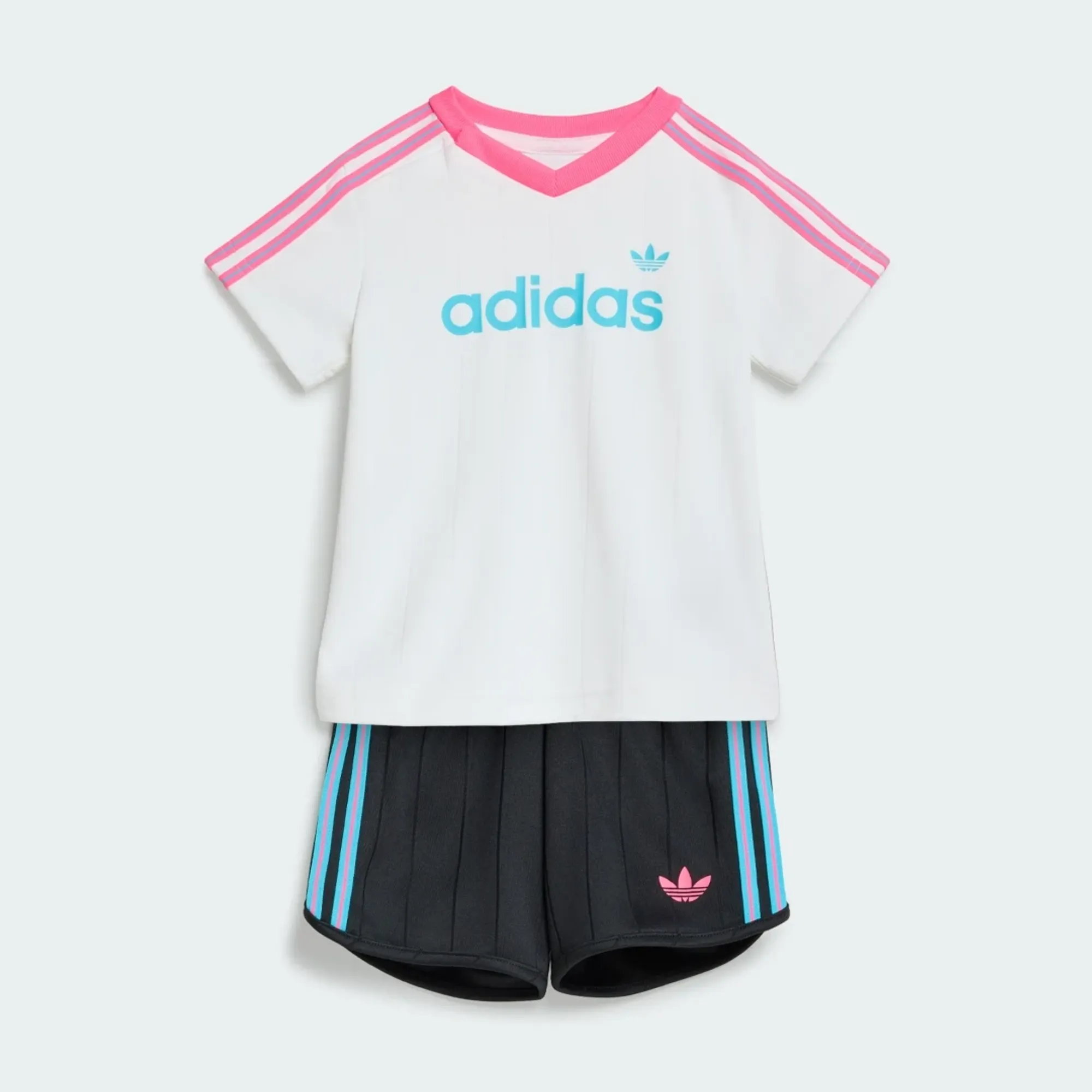 adidas PINSTRIPES SPRINTER SHORT TEE SET