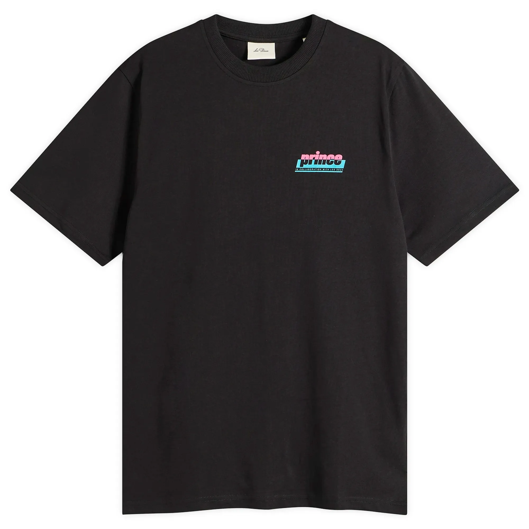 Les Deux Men's Prince P T-shirt Black