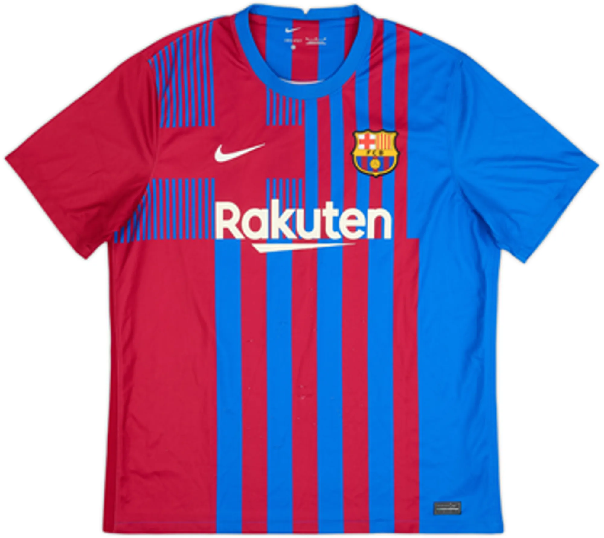 2021-22 Barcelona Home Shirt Messi #10 - 6/10 - (XL