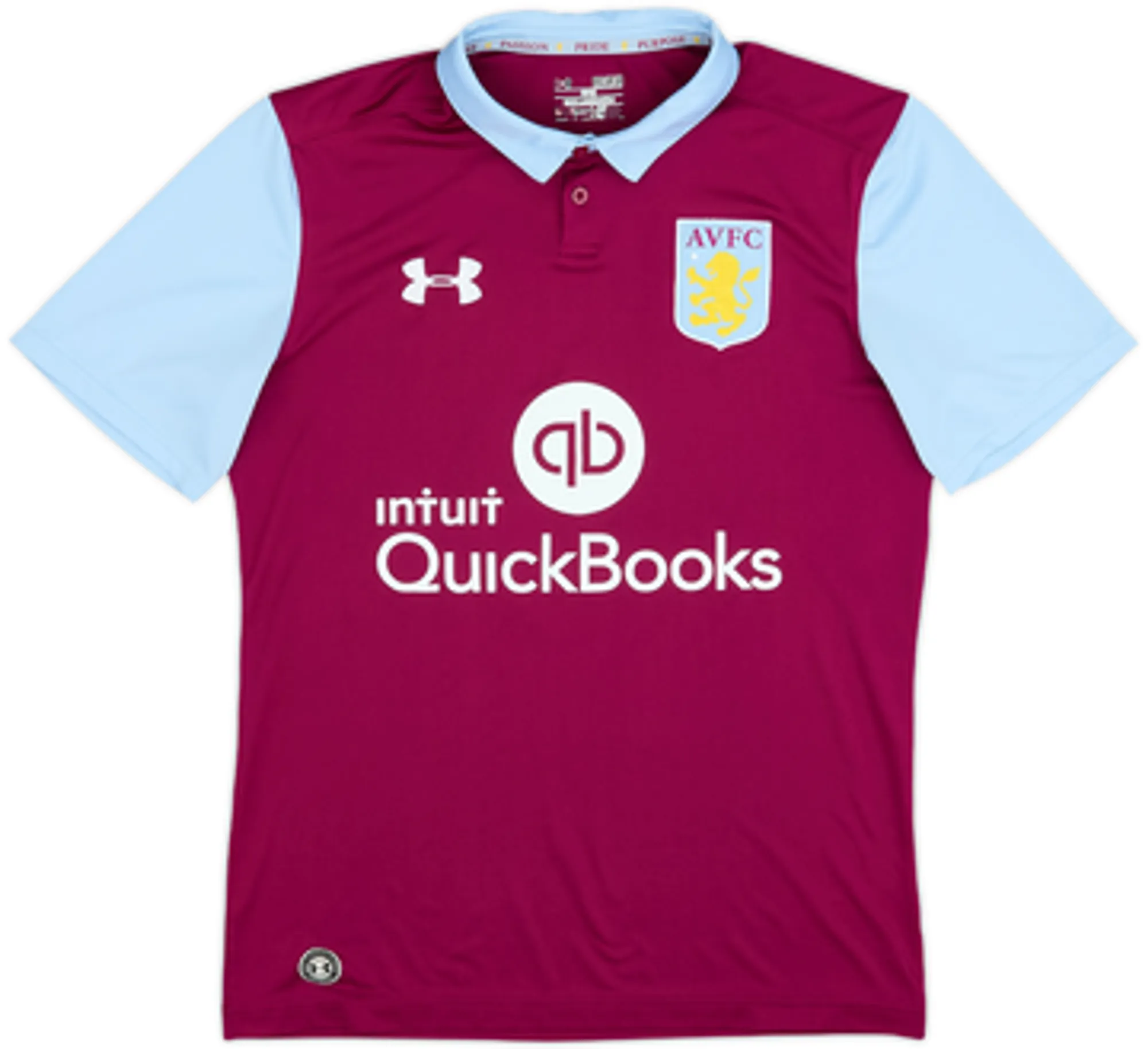 2016-17 Aston Villa Home Shirt Petrov #19 - 9/10 - (M)