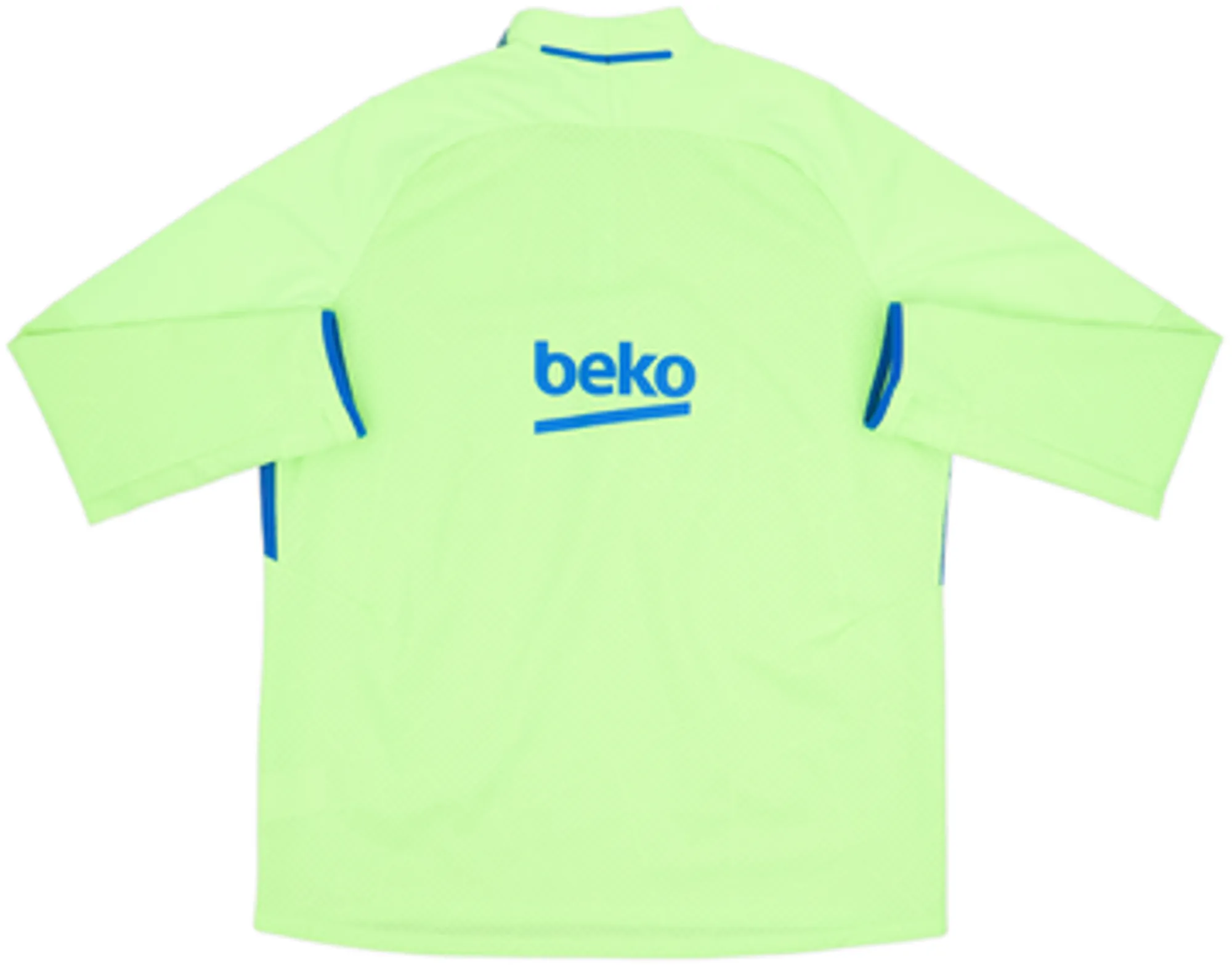 2017-18 Barcelona Player Issue Nike Aeroswift 1/4 Zip Drill Top - 8/10 - (XXL)