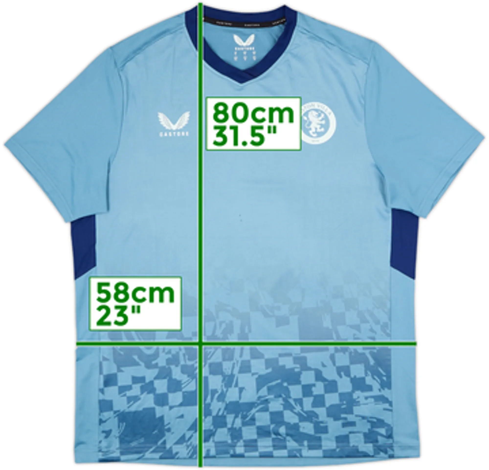 2023-24 Aston Villa Castore Training Shirt - 5/10 - (XL)