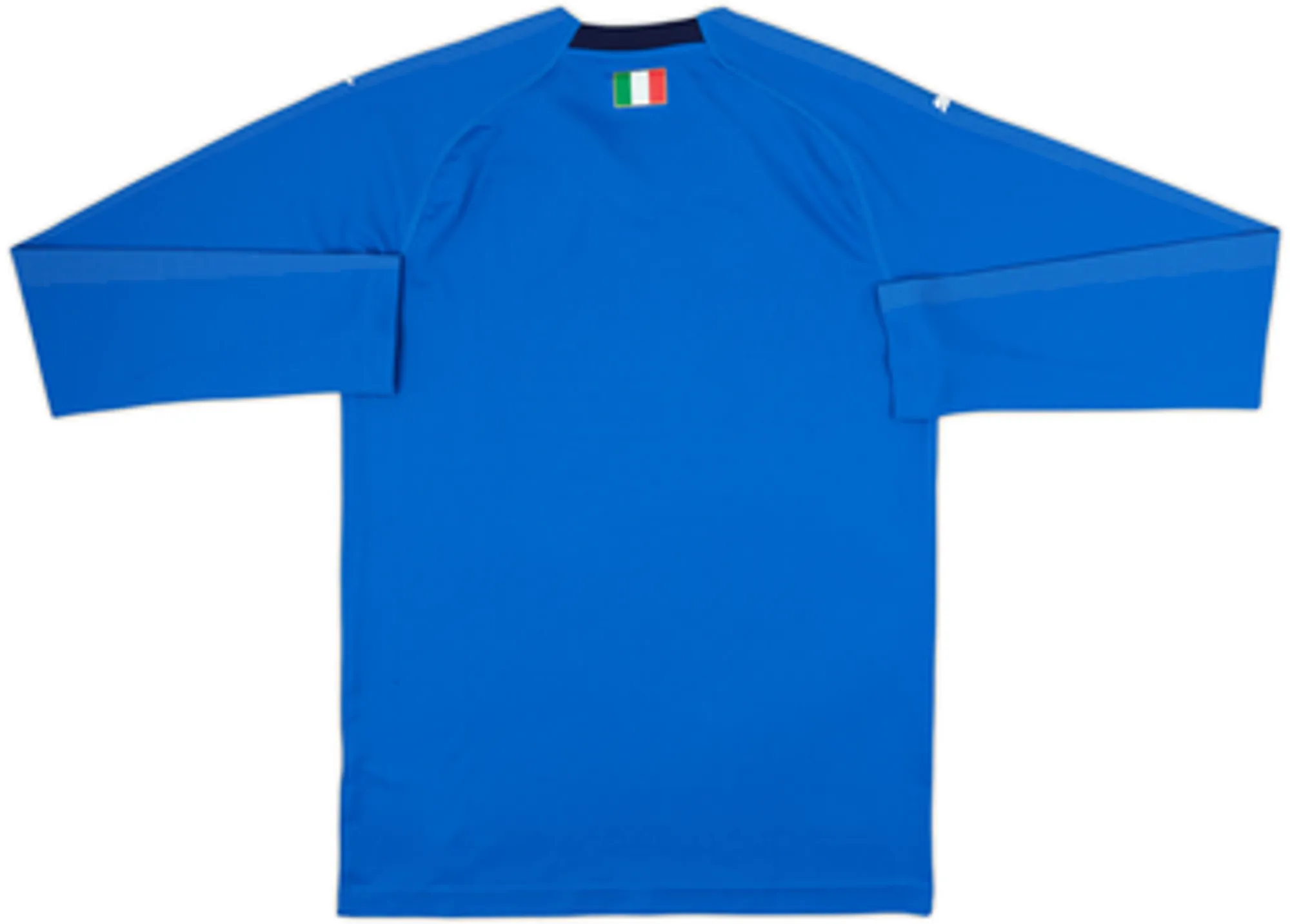 2018-19 Italy Home L/S Shirt - 6/10 - (S)