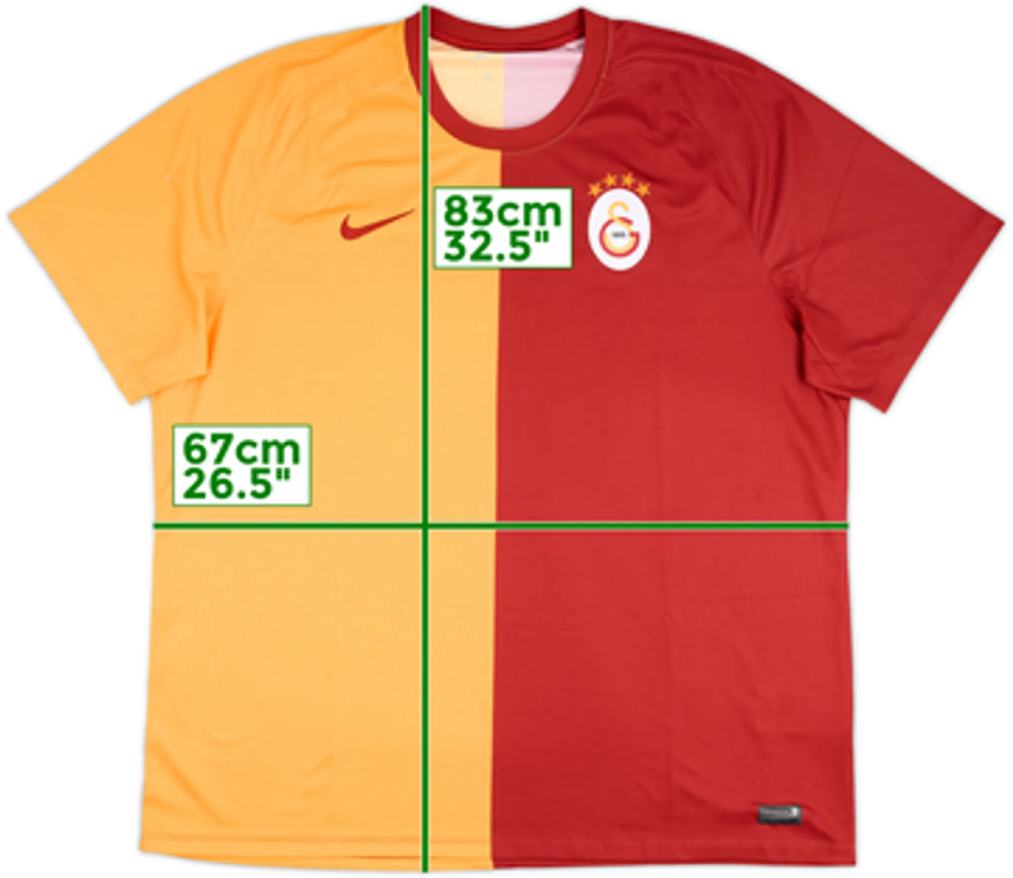 2023-24 Galatasaray Home Shirt - 9/10 - (3XL)
