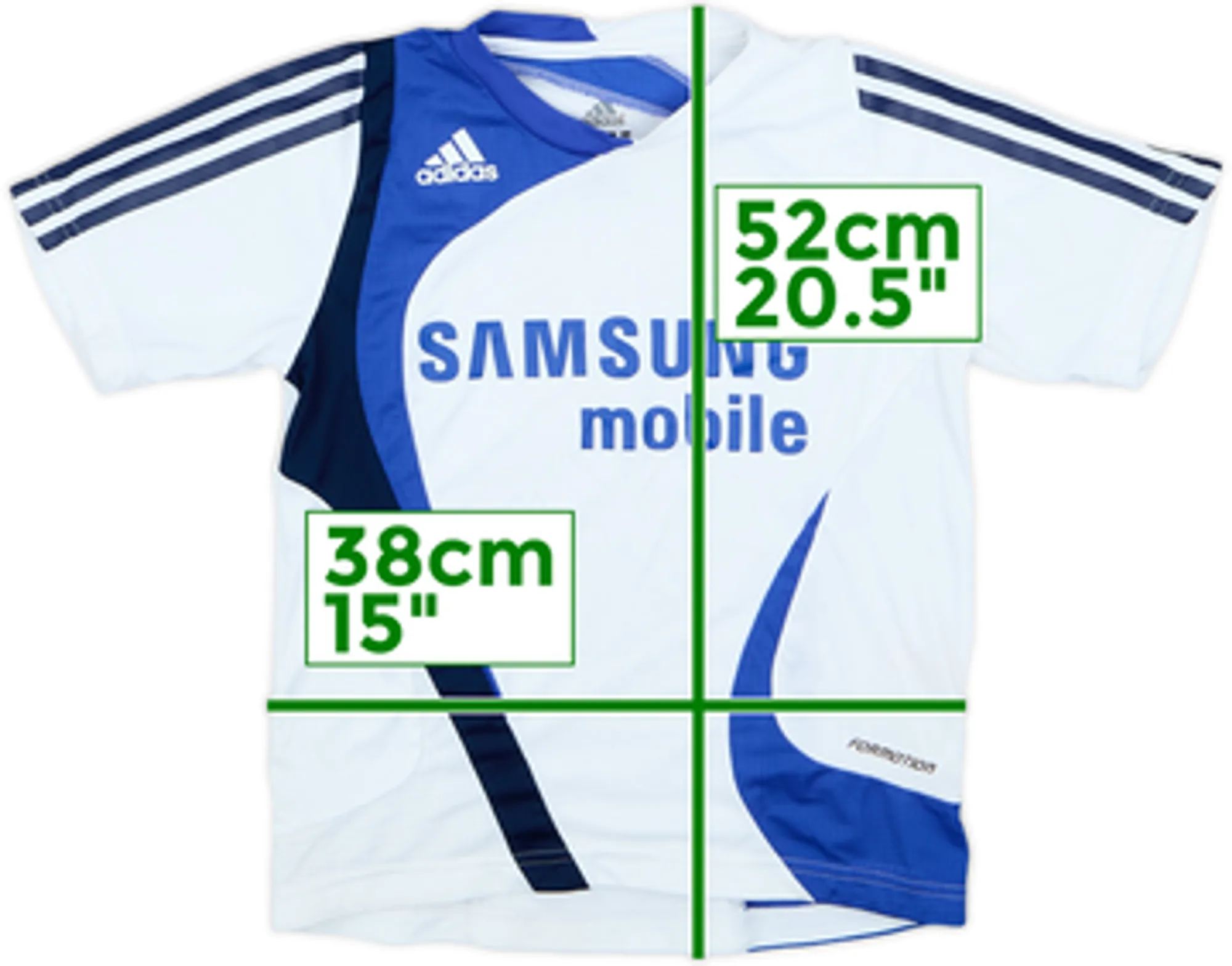 2006-07 Chelsea adidas Formotion Training Shirt - 7/10 - (6-7 Years)