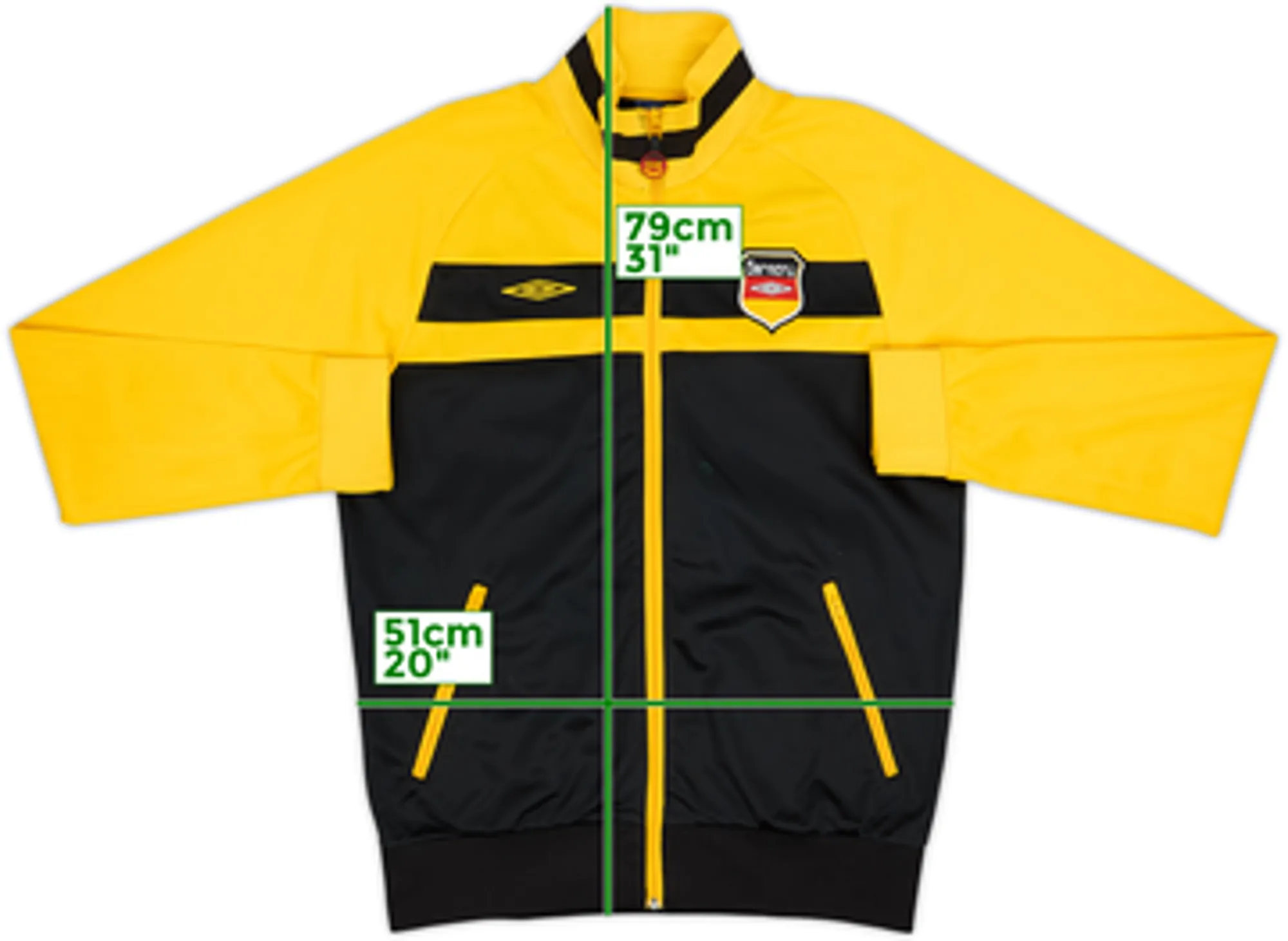 2007-08 Germany Umbro Track Jacket - 8/10 - (L)